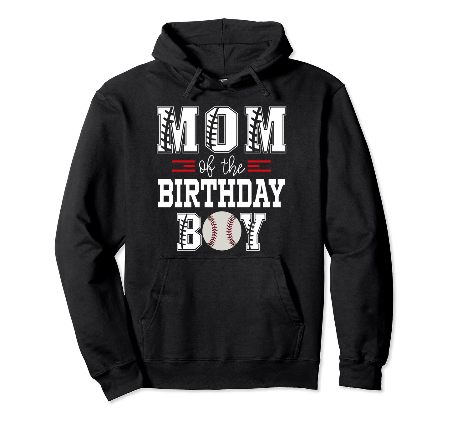 Mom Birthday Baseball Lover First Hoodie - Unique Graphic Men Women - T-Shirt, Sweatshirt, Hoodie