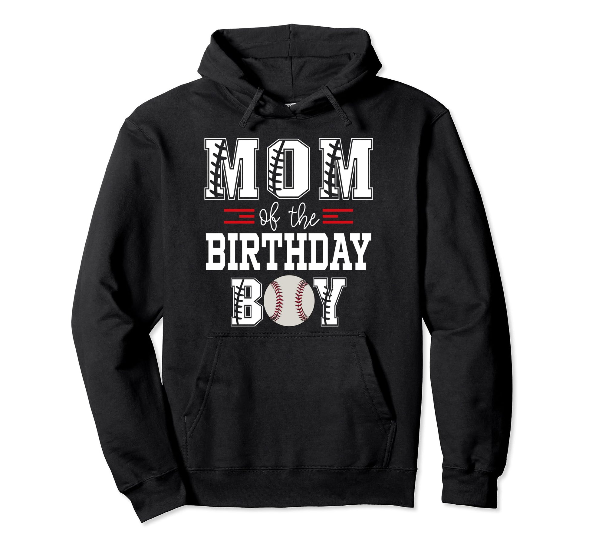 Mom Birthday Baseball Lover First Hoodie - Unique Graphic Men Women - T-Shirt, Sweatshirt, Hoodie