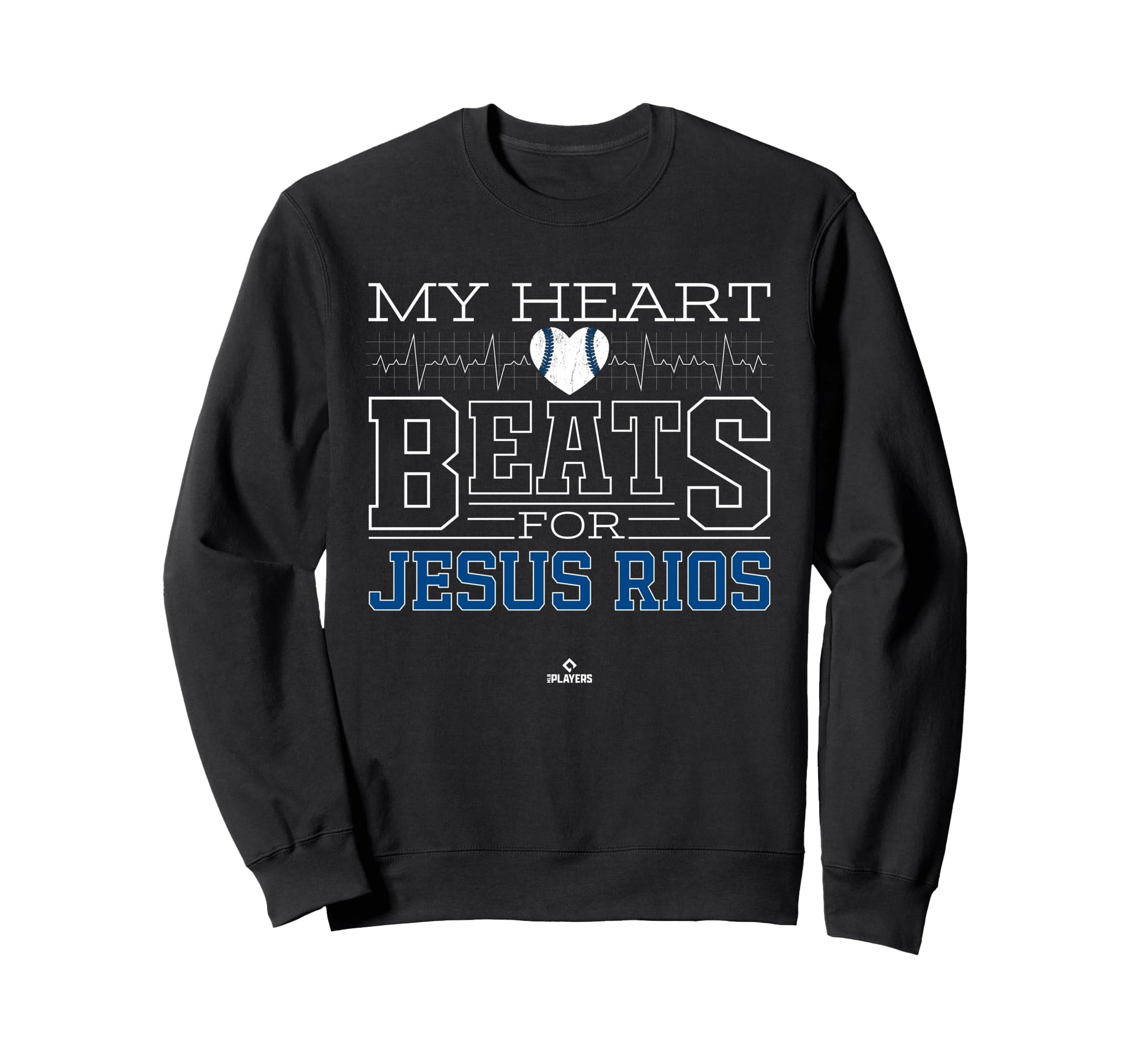 My Heart Beats Jesus Rios Prospect Sweatshirt - Graphic Print for Adults - T-Shirt, Sweatshirt, Hoodie