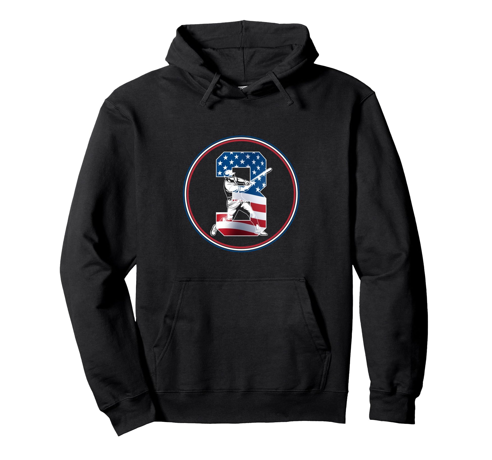 Number 3 Years Baseball 3Rd Birthday Hoodie - Minimalist Print for Adults - T-Shirt, Sweatshirt, Hoodie
