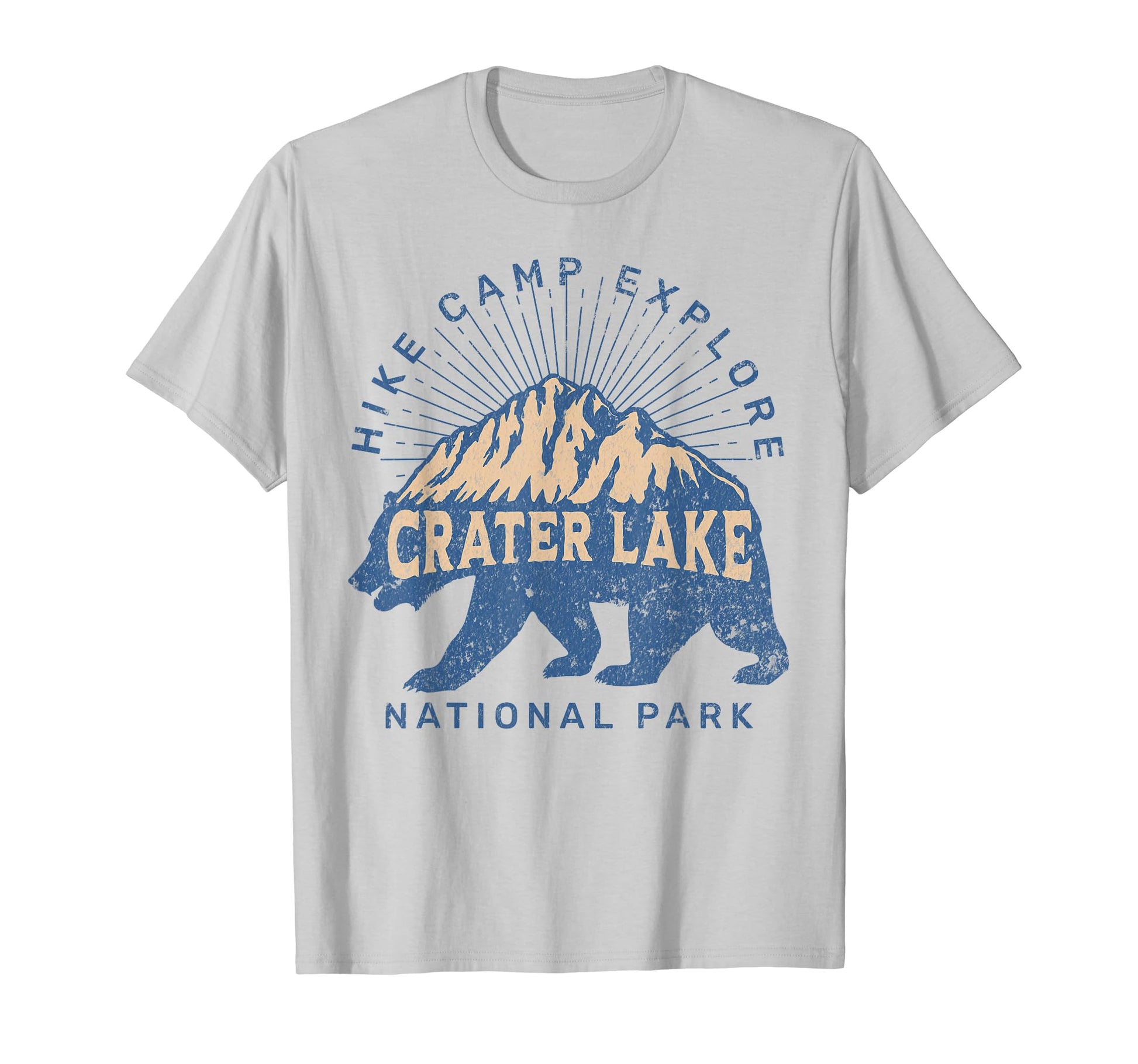 Crater Lake National Park Oregon T-Shirt - Casual Everyday Wear for Adults - T-Shirt, Sweatshirt, Hoodie