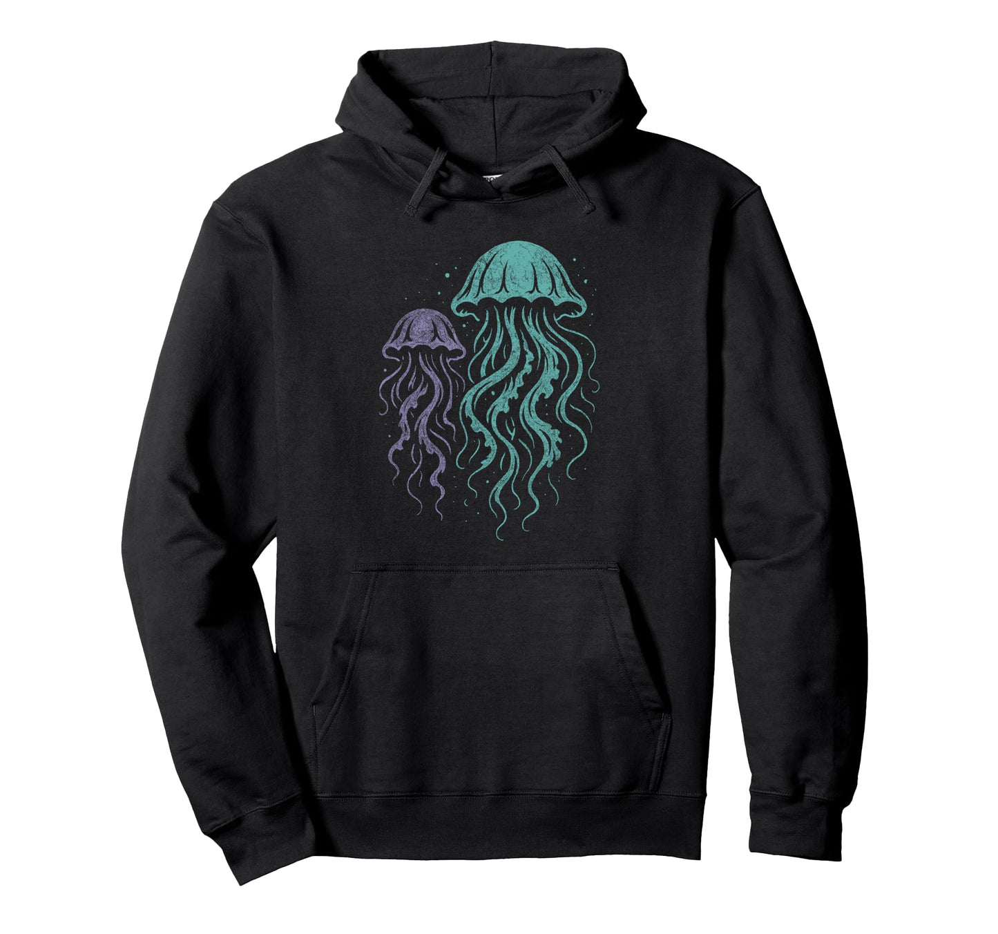 Grunge Gothic Jellyfish Alt Y2K Ocean Hoodie - Trendy Graphic for Adults - T-Shirt, Sweatshirt, Hoodie