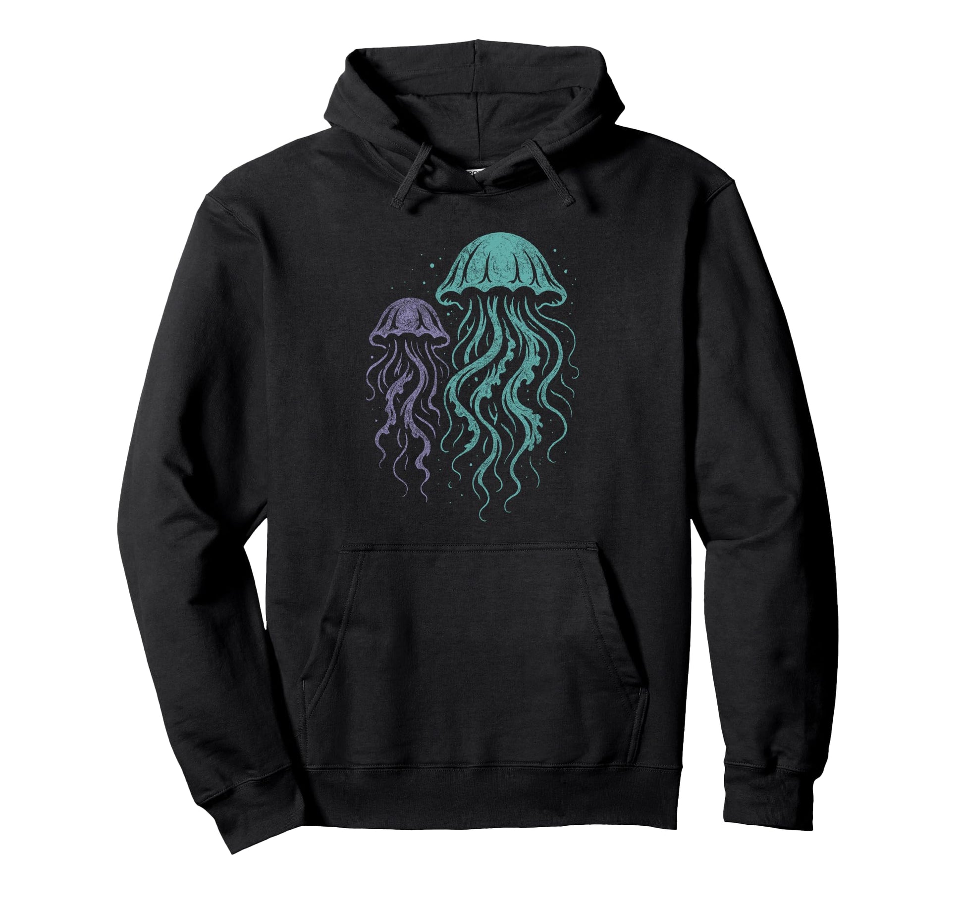 Grunge Gothic Jellyfish Alt Y2K Ocean Hoodie - Trendy Graphic for Adults - T-Shirt, Sweatshirt, Hoodie