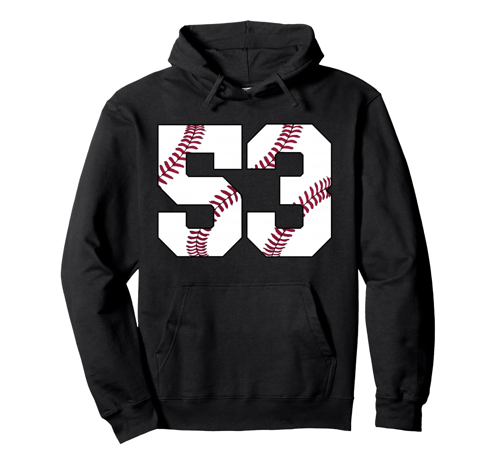 Baseball 1973 53Rd Birthday 53 Years Hoodie - Novelty Apparel for Adults - T-Shirt, Sweatshirt, Hoodie