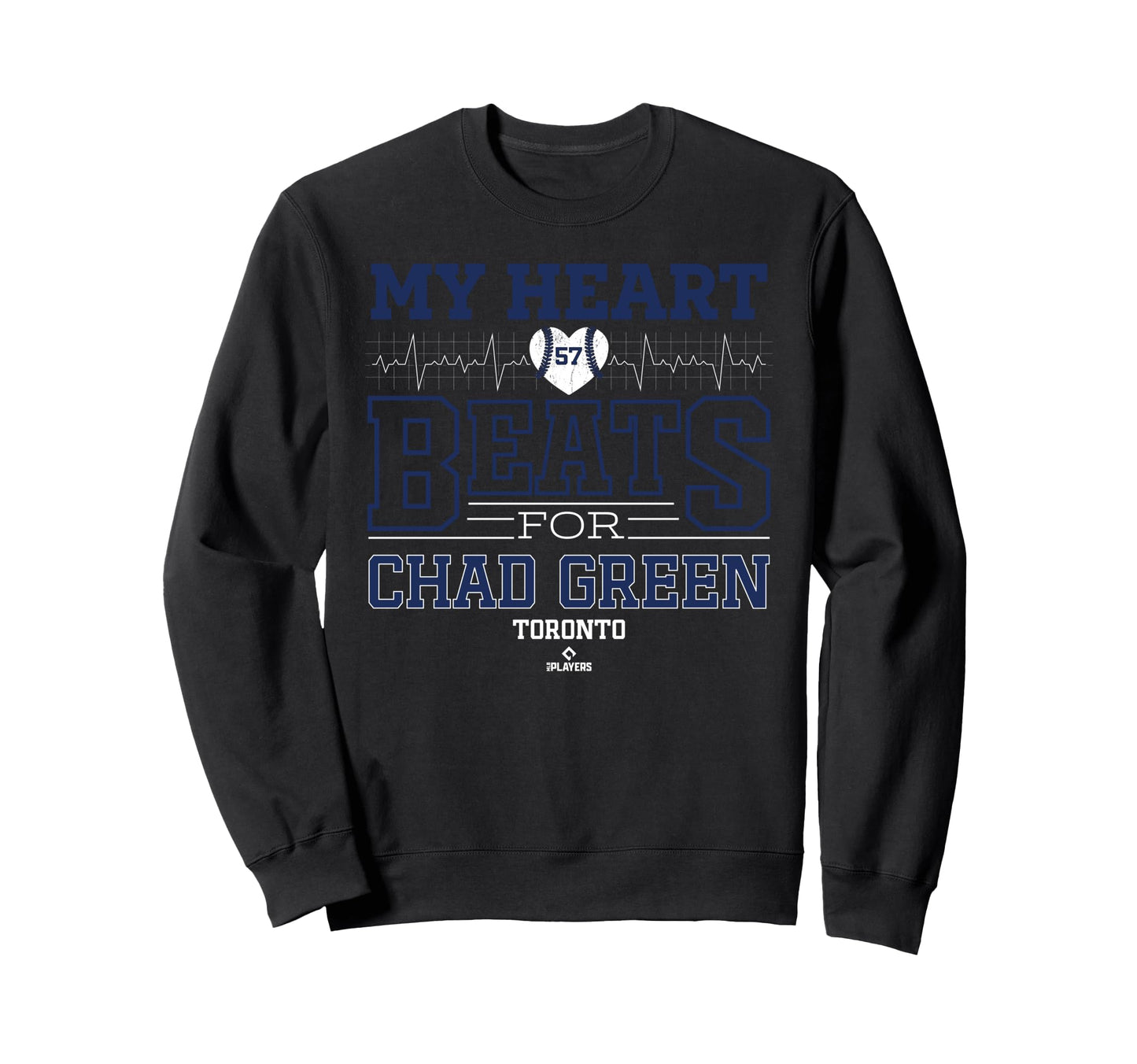 My Heart Beats Chad Green Toronto Sweatshirt - Graphic Print for Adults - T-Shirt, Sweatshirt, Hoodie