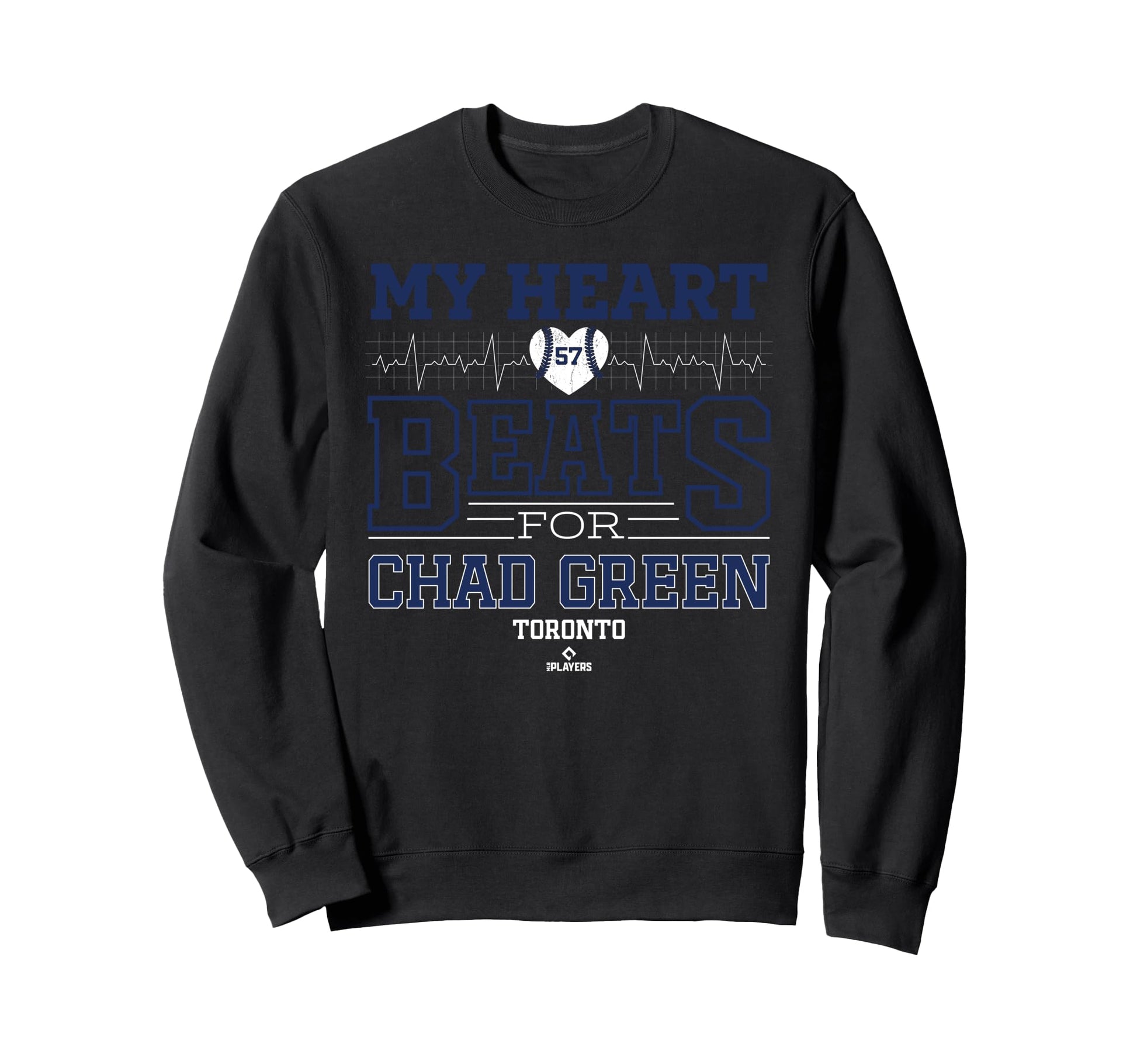 My Heart Beats Chad Green Toronto Sweatshirt - Graphic Print for Adults - T-Shirt, Sweatshirt, Hoodie