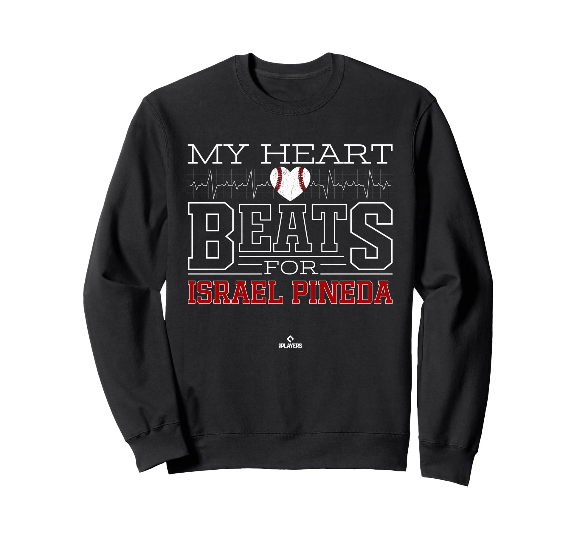 My Heart Beats Israel Pineda Sweatshirt - Casual Everyday Wear Men Women - T-Shirt, Sweatshirt, Hoodie