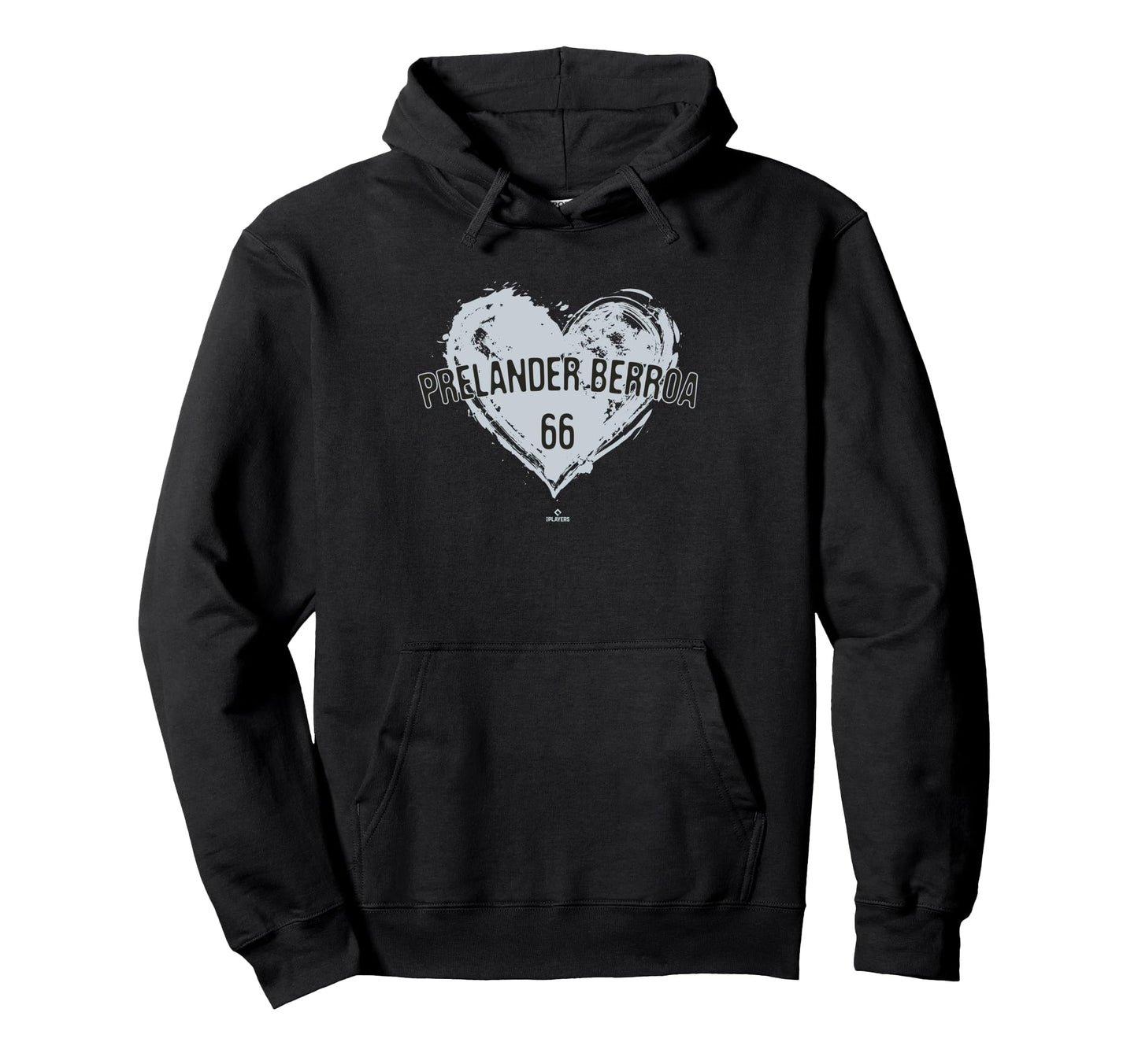 Distressed Heart Prelander Berroa Hoodie - Trendy Graphic Men Women - T-Shirt, Sweatshirt, Hoodie