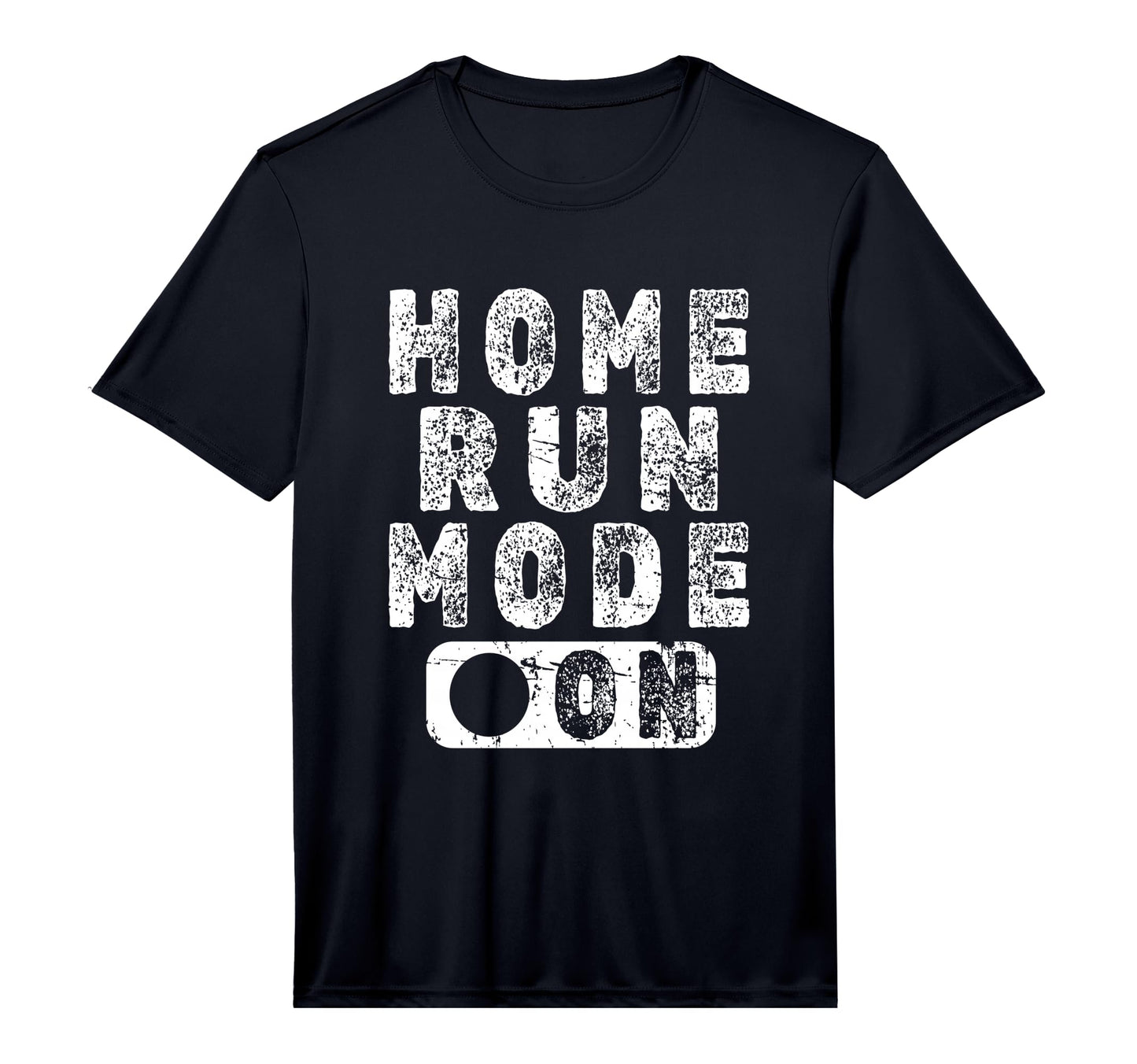 Home Run Mode Fun Baseball Homerun T-Shirt - Minimalist Print for Adults - T-Shirt, Sweatshirt, Hoodie