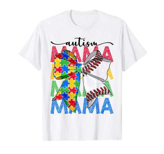Autism Mama Autism Awareness T-Shirt - Casual Everyday Wear Men Women - T-Shirt, Sweatshirt, Hoodie