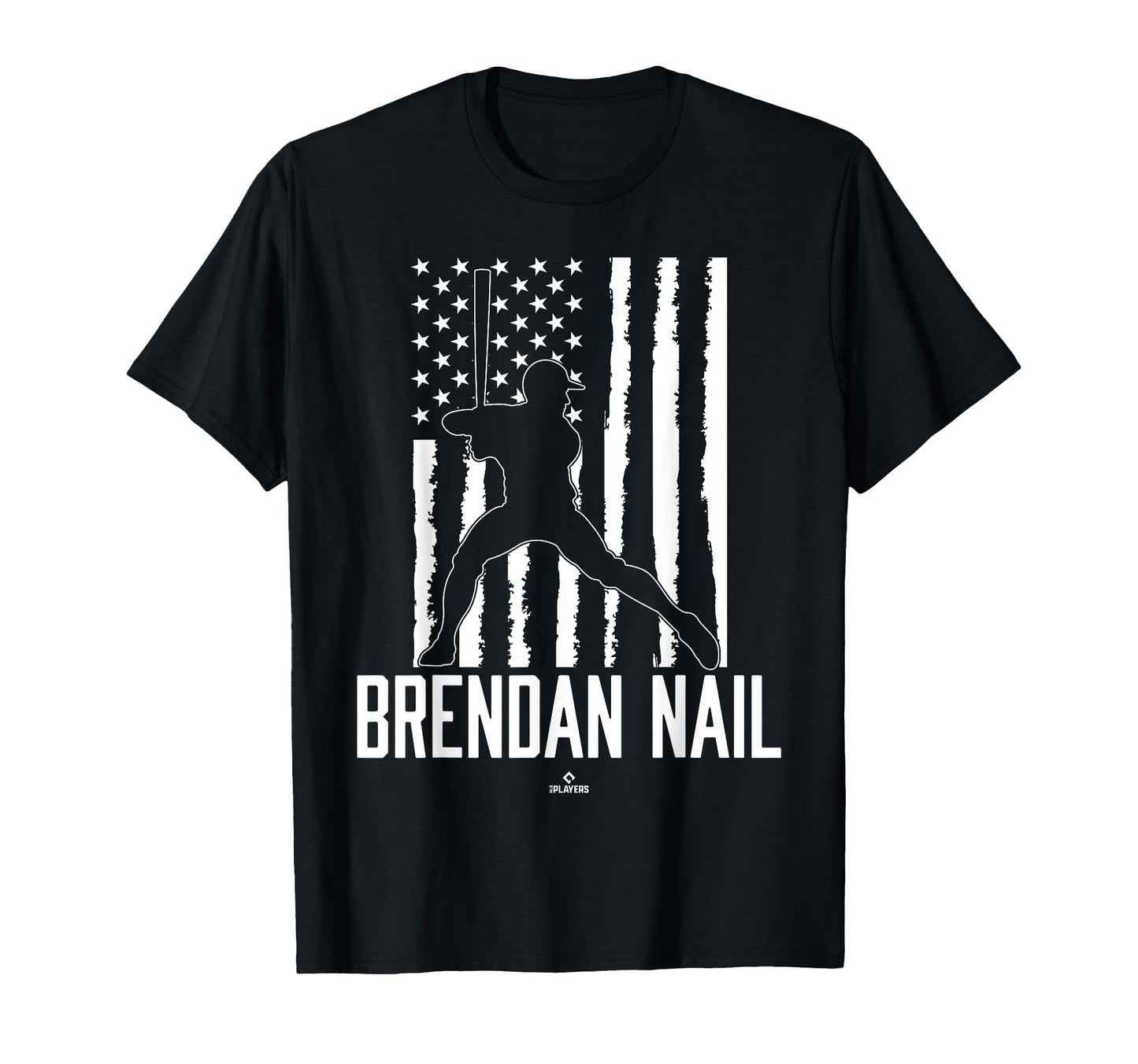 Distressed Flag Swing Brendan Nail T-Shirt - Fun Novelty Design Men Women - T-Shirt, Sweatshirt, Hoodie