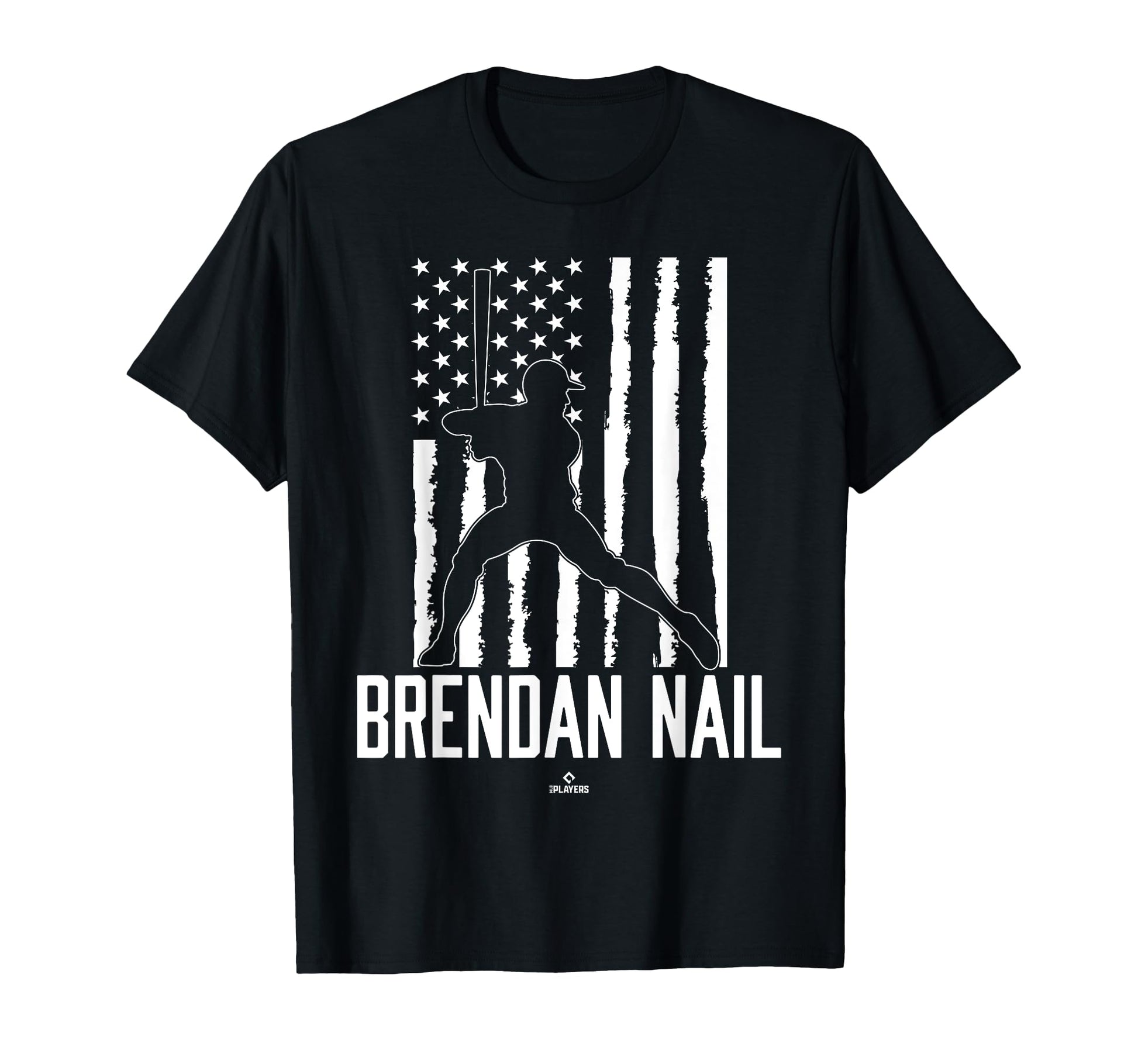 Distressed Flag Swing Brendan Nail T-Shirt - Fun Novelty Design Men Women - T-Shirt, Sweatshirt, Hoodie