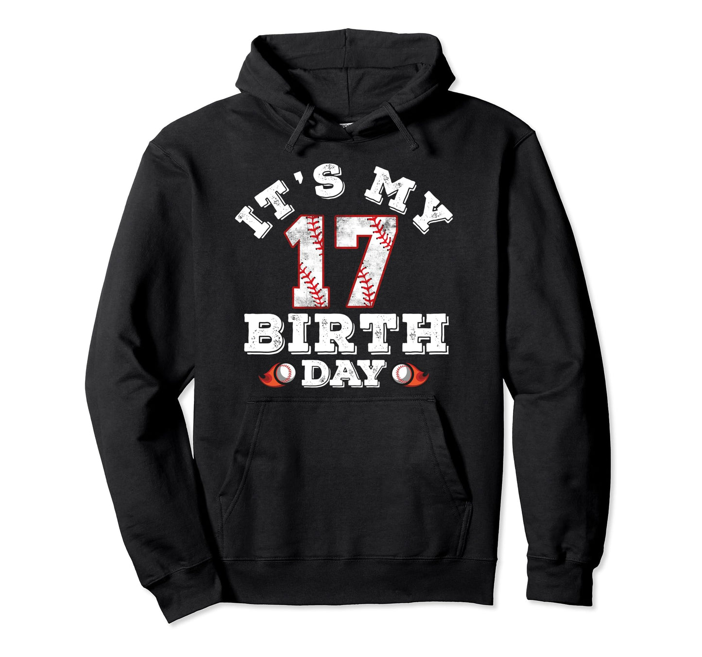Its My 17Th Birthday 17 Year Old Gifts Hoodie - Novelty Apparel Unisex - T-Shirt, Sweatshirt, Hoodie