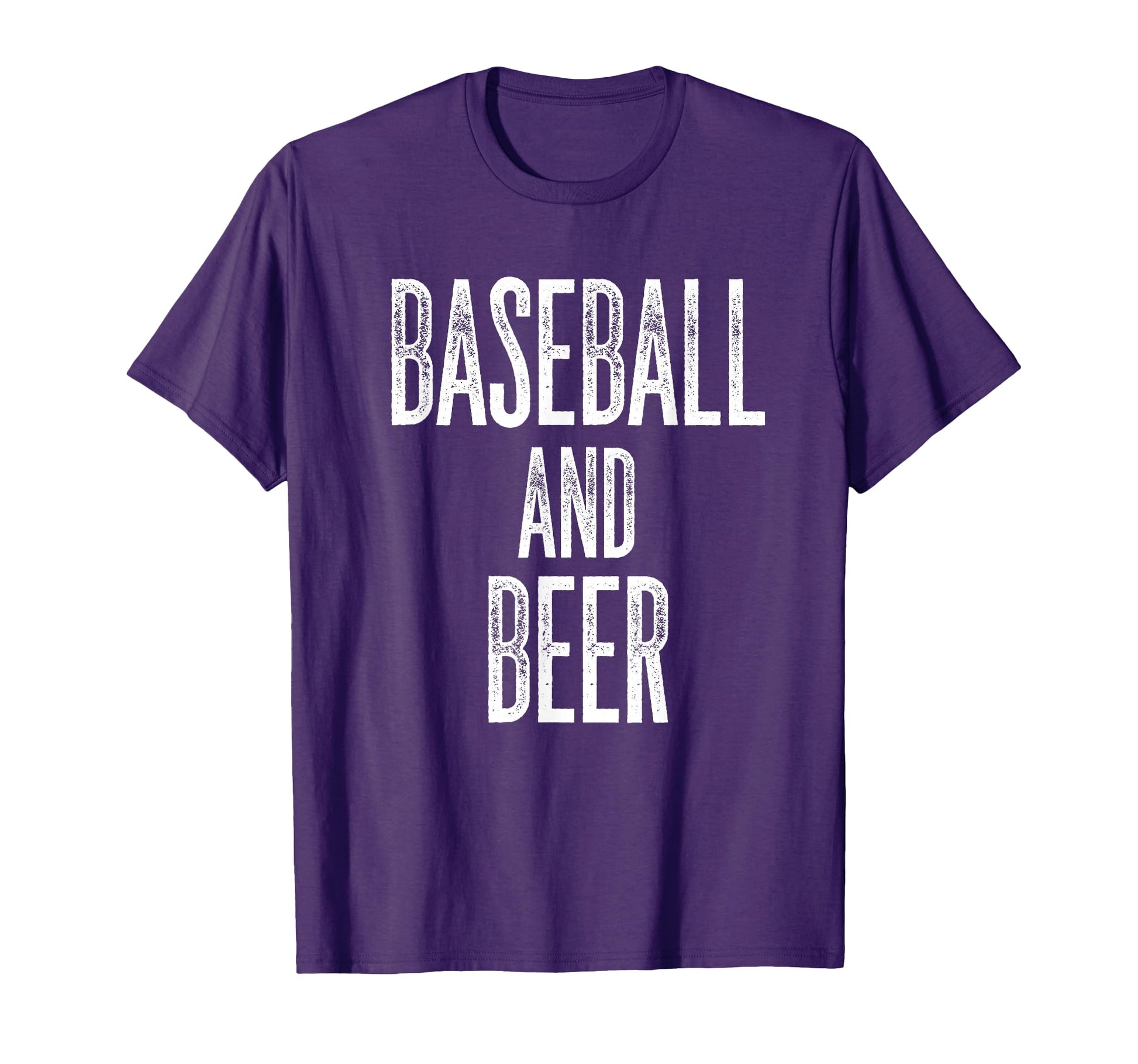 Funny Baseball And Beer Big Font T-Shirt - Unique Graphic for Adults - T-Shirt, Sweatshirt, Hoodie