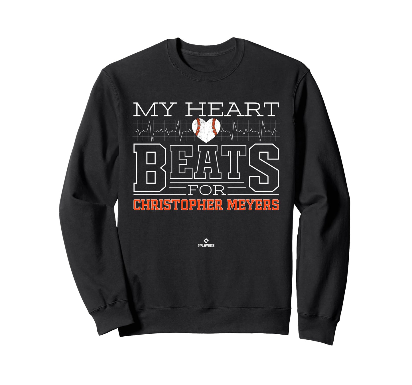 My Heart Beats Christopher Sweatshirt - Casual Everyday Wear for Adults - T-Shirt, Sweatshirt, Hoodie