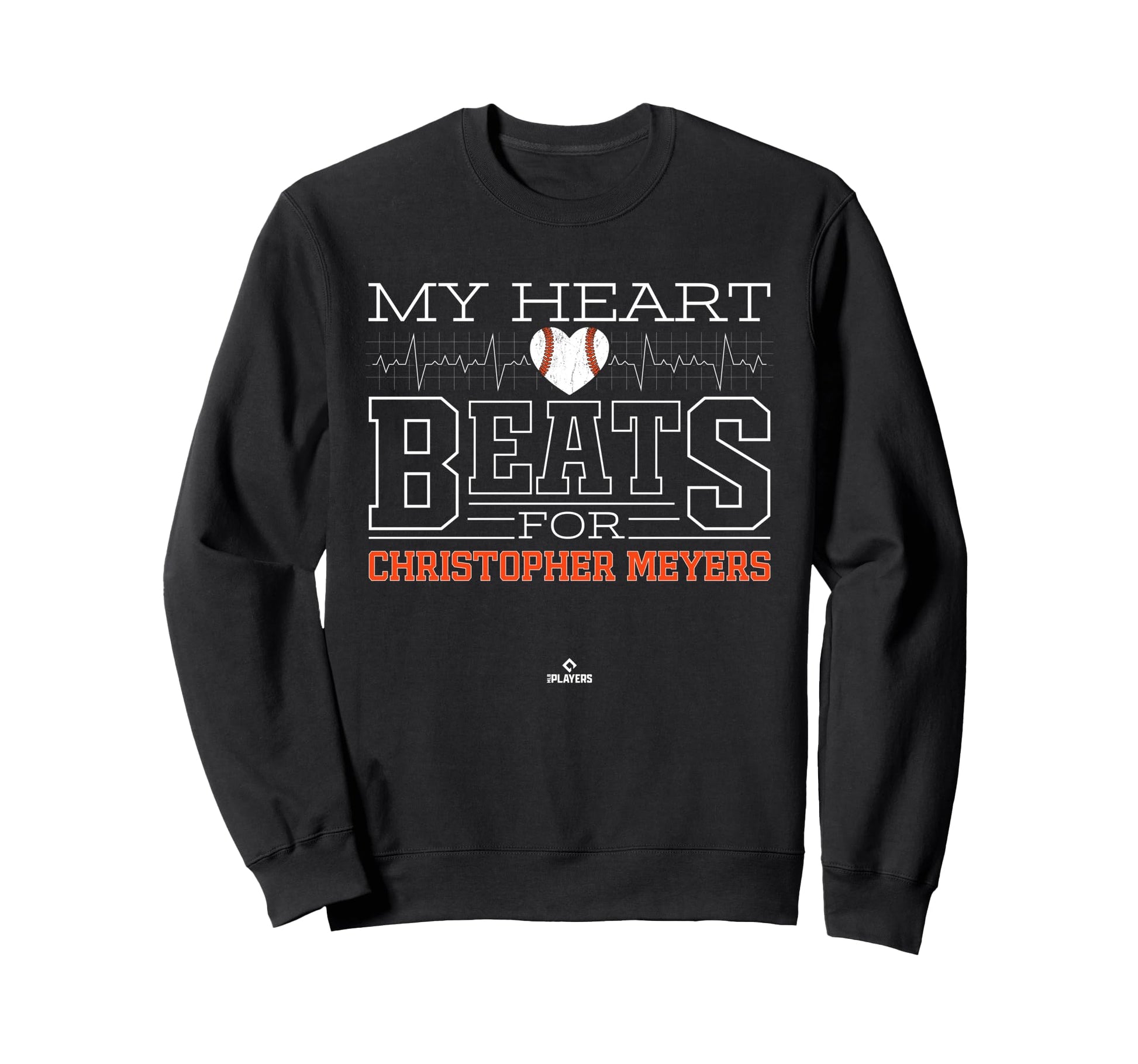 My Heart Beats Christopher Sweatshirt - Casual Everyday Wear for Adults - T-Shirt, Sweatshirt, Hoodie