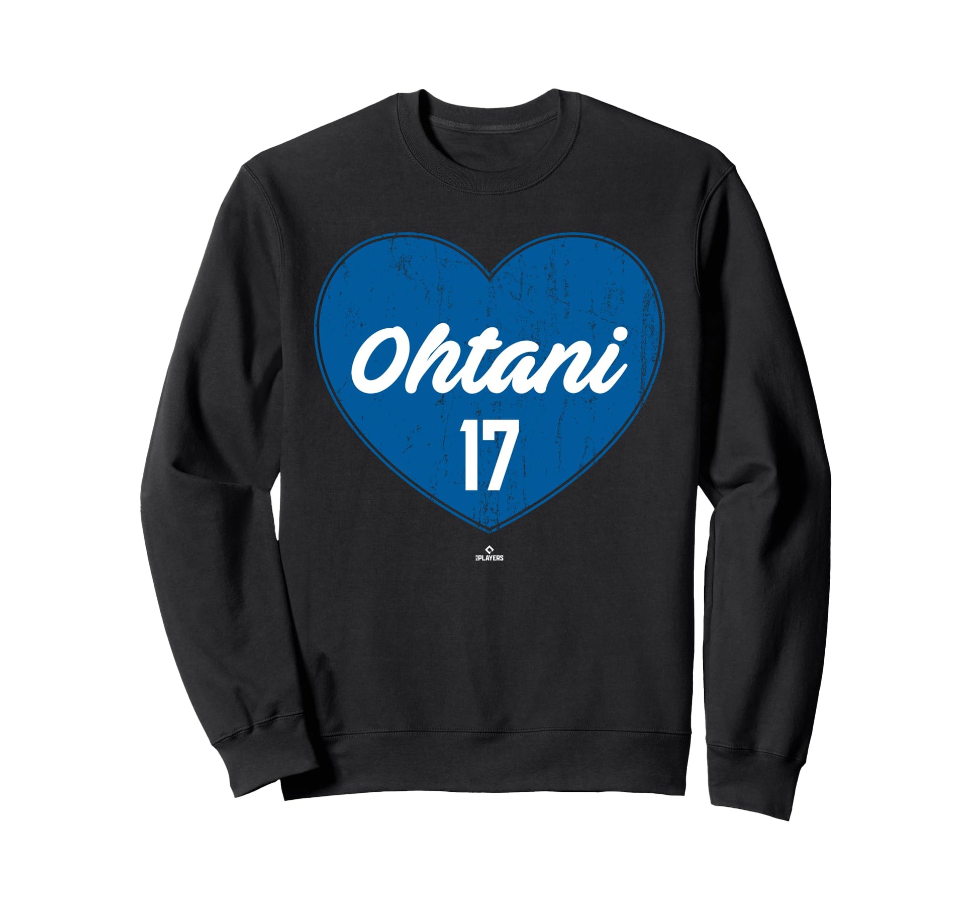 Distressed Heart Shohei Ohtani Sweatshirt - Aesthetic Graphic Men Women - T-Shirt, Sweatshirt, Hoodie