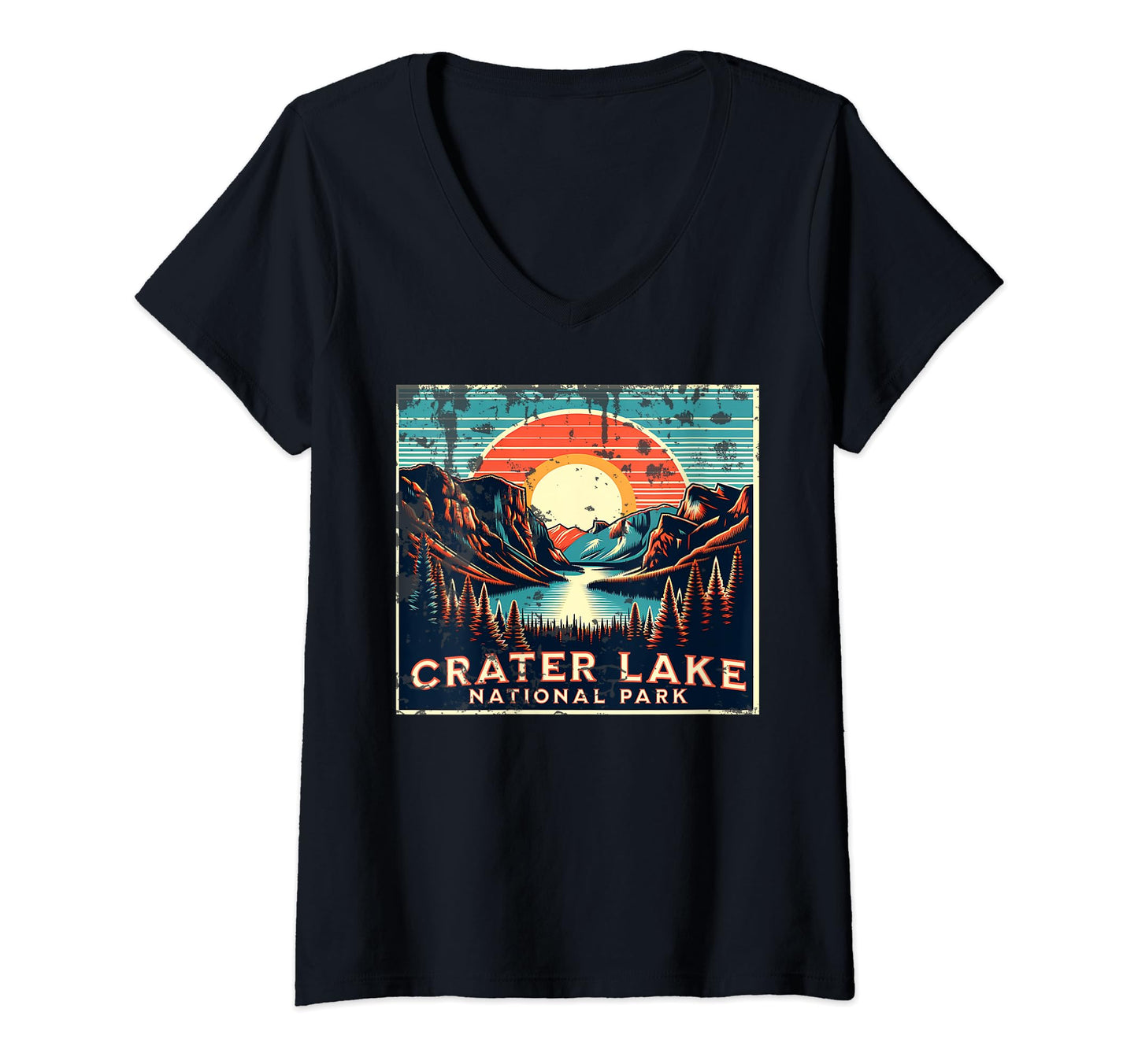 Crater Lake National Park Oregon Usa Hoodie - Streetwear Style Men Women - T-Shirt, Sweatshirt, Hoodie