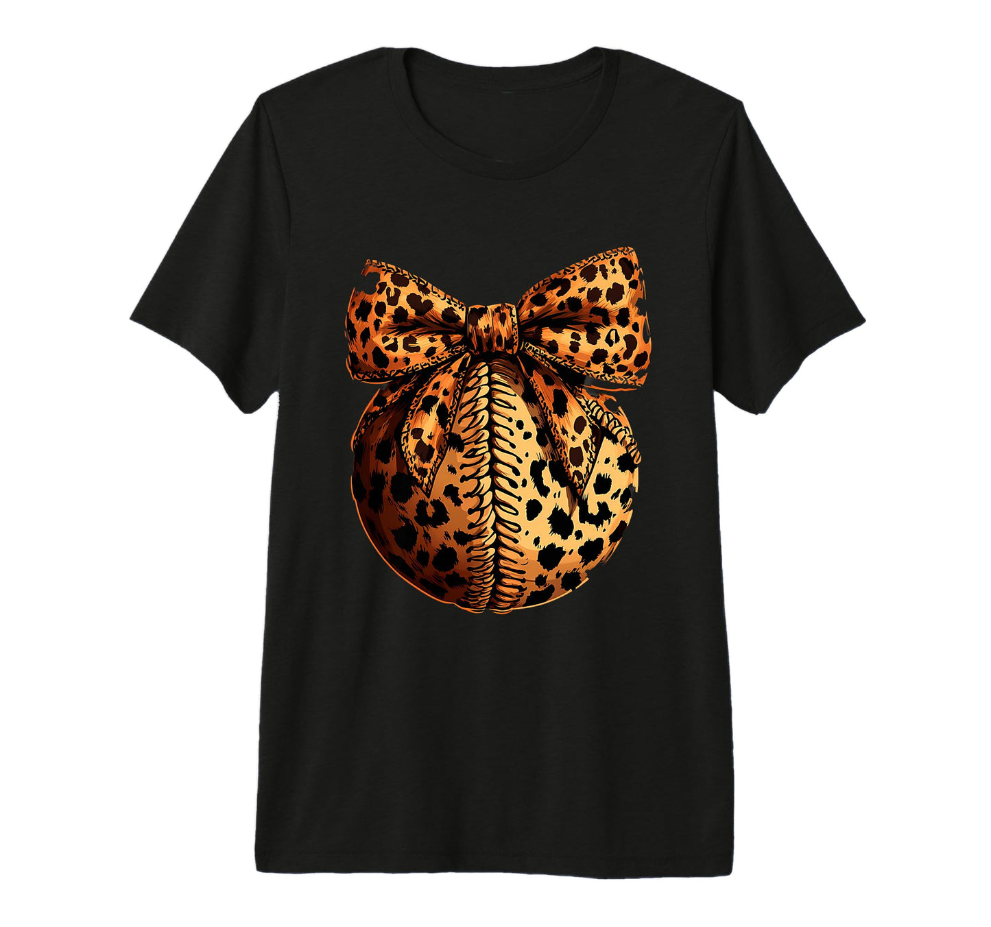 Baseball Coquette Bow Baseball T-Shirt - Custom Art Print for Adults - T-Shirt, Sweatshirt, Hoodie