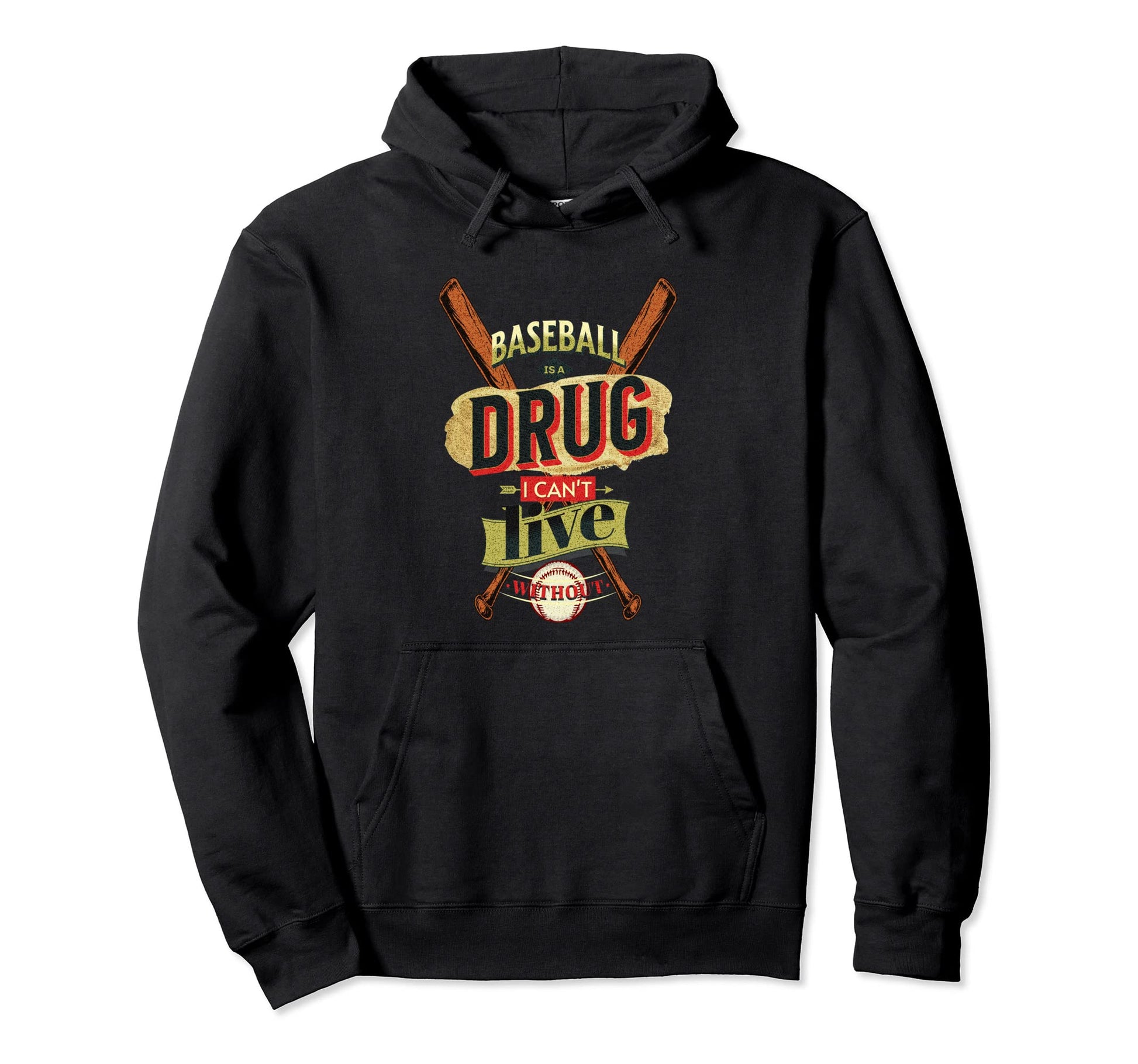 Hit Homerun Baseball Fan Winning Hoodie - Streetwear Style Unisex - T-Shirt, Sweatshirt, Hoodie