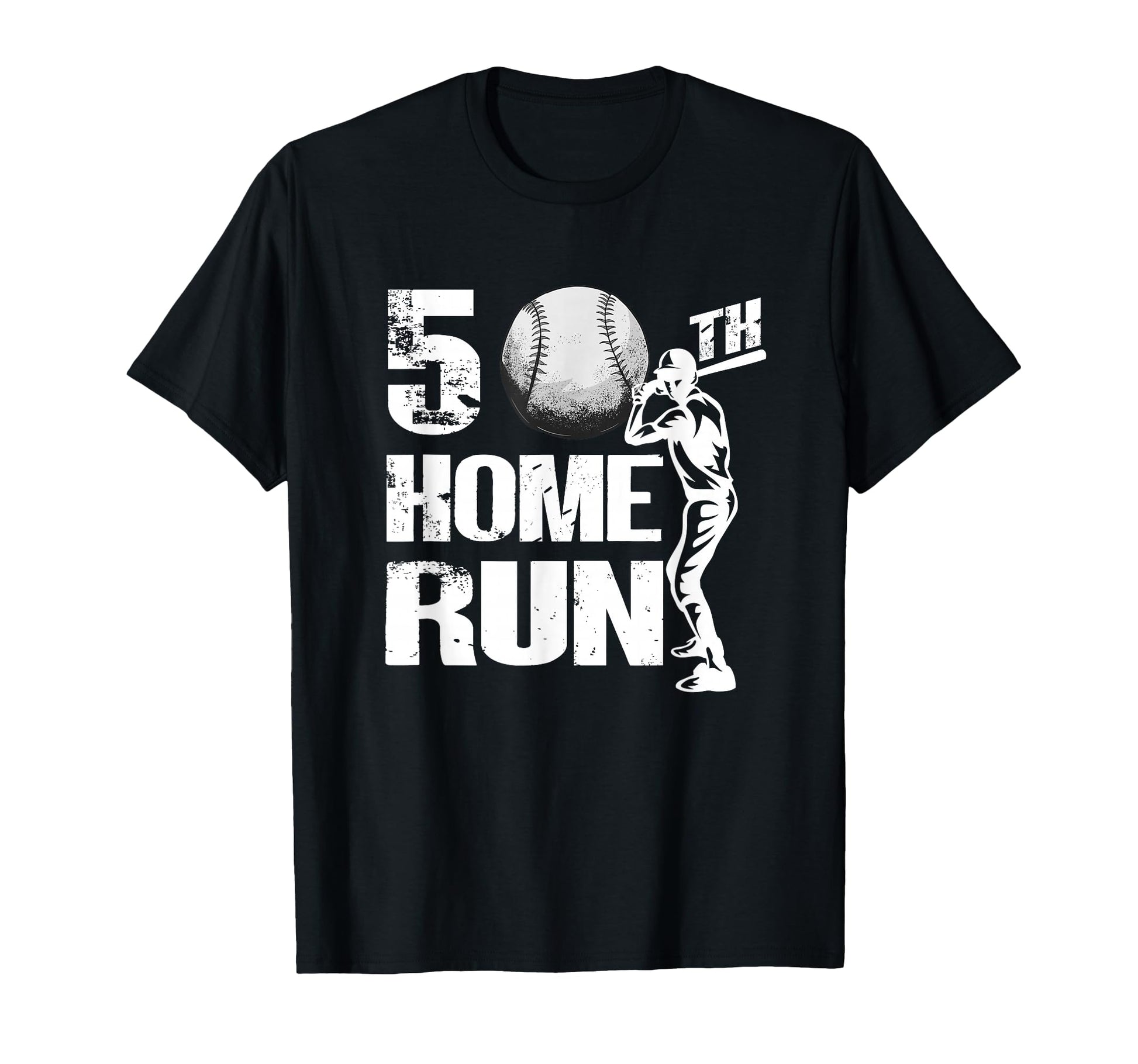 50 Years Old Baseball 50Th Birthday T-Shirt - Custom Art Print Men Women - T-Shirt, Sweatshirt, Hoodie