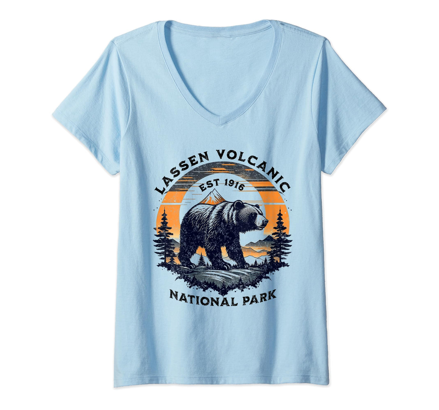 Lassen Volcanic National Park Sweatshirt - Unique Graphic for Adults - T-Shirt, Sweatshirt, Hoodie