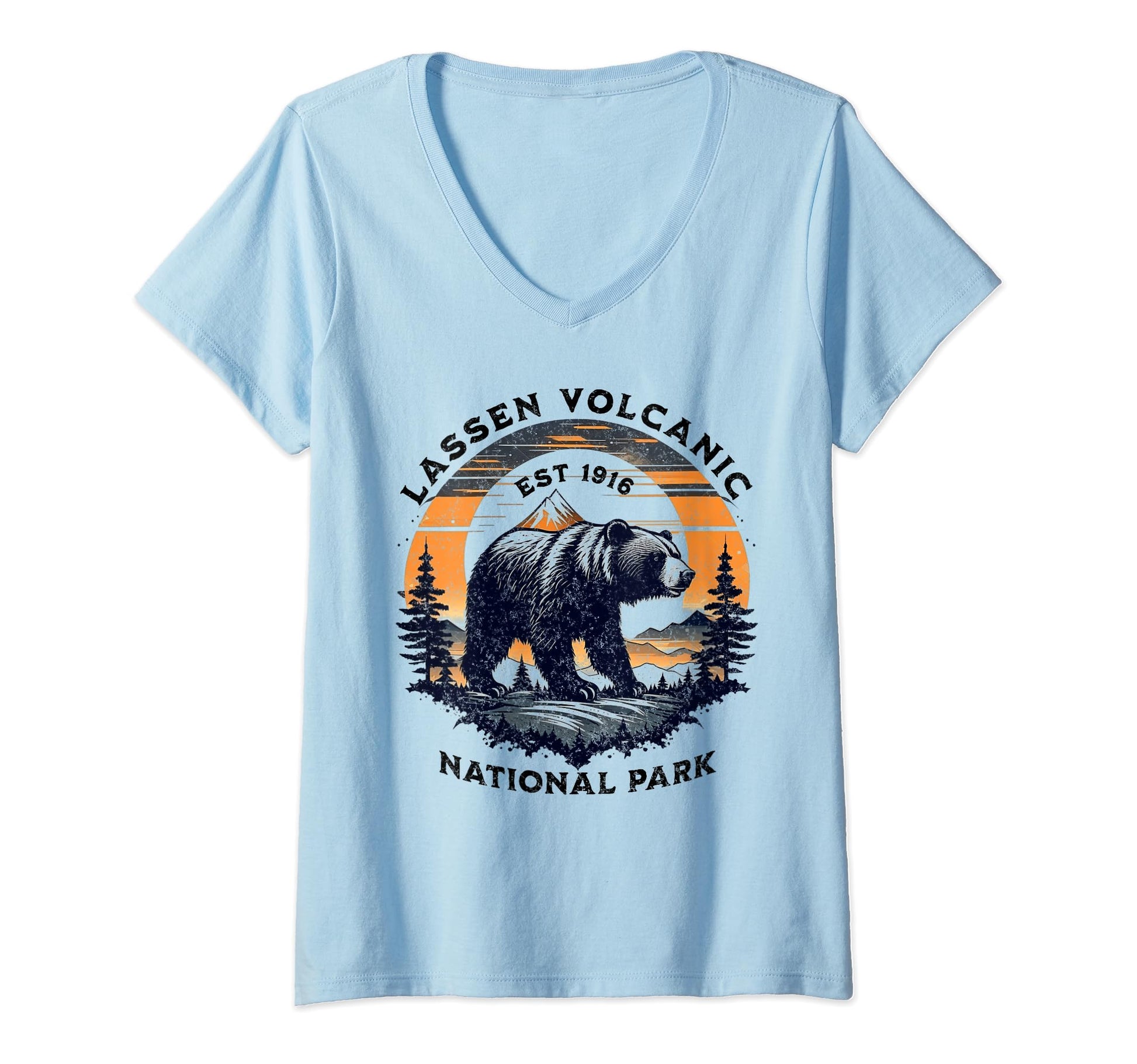 Lassen Volcanic National Park Sweatshirt - Unique Graphic for Adults - T-Shirt, Sweatshirt, Hoodie