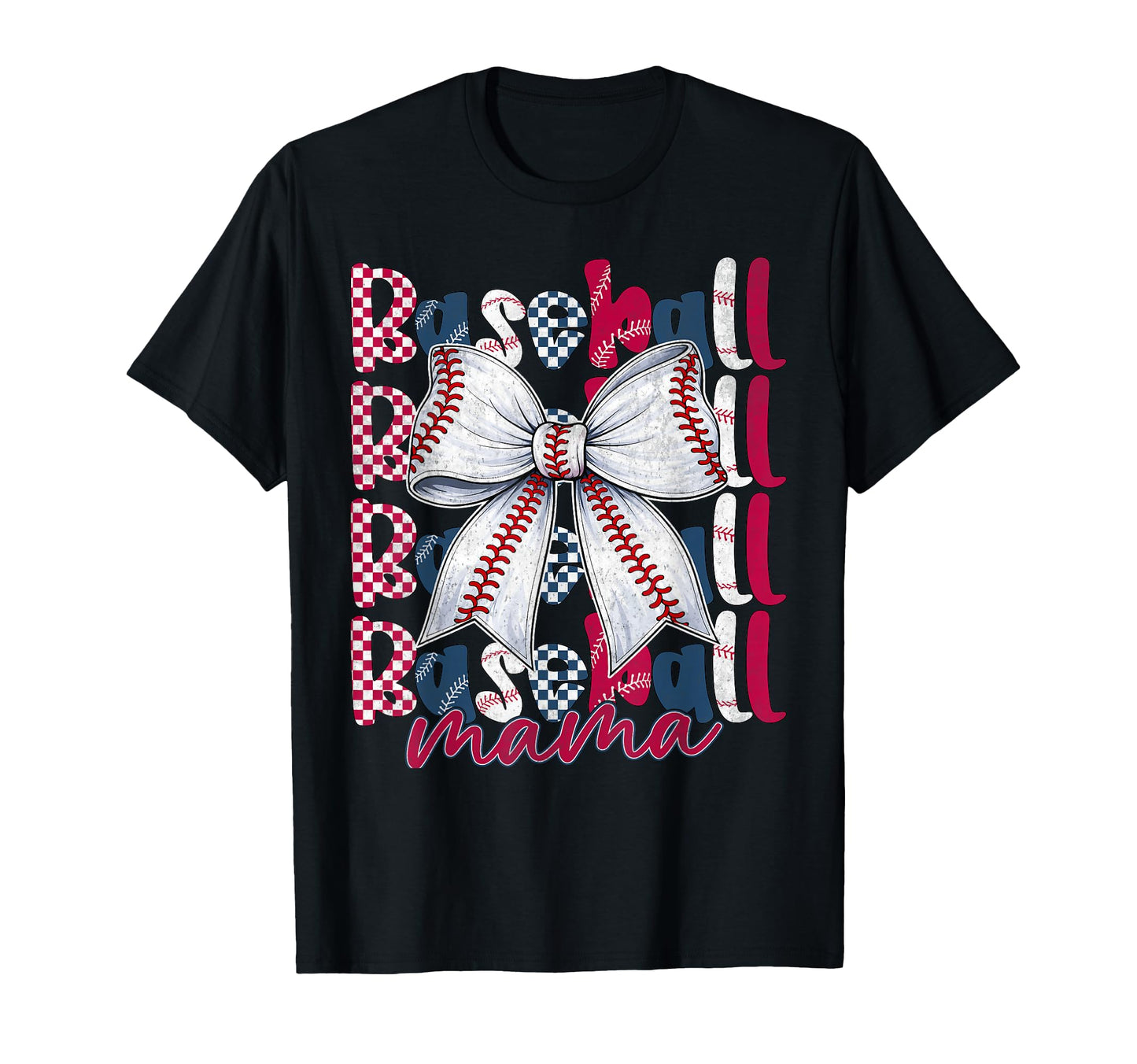 Coquette Baseball Mama Baseball Mom T-Shirt - Casual Everyday Wear Unisex - T-Shirt, Sweatshirt, Hoodie