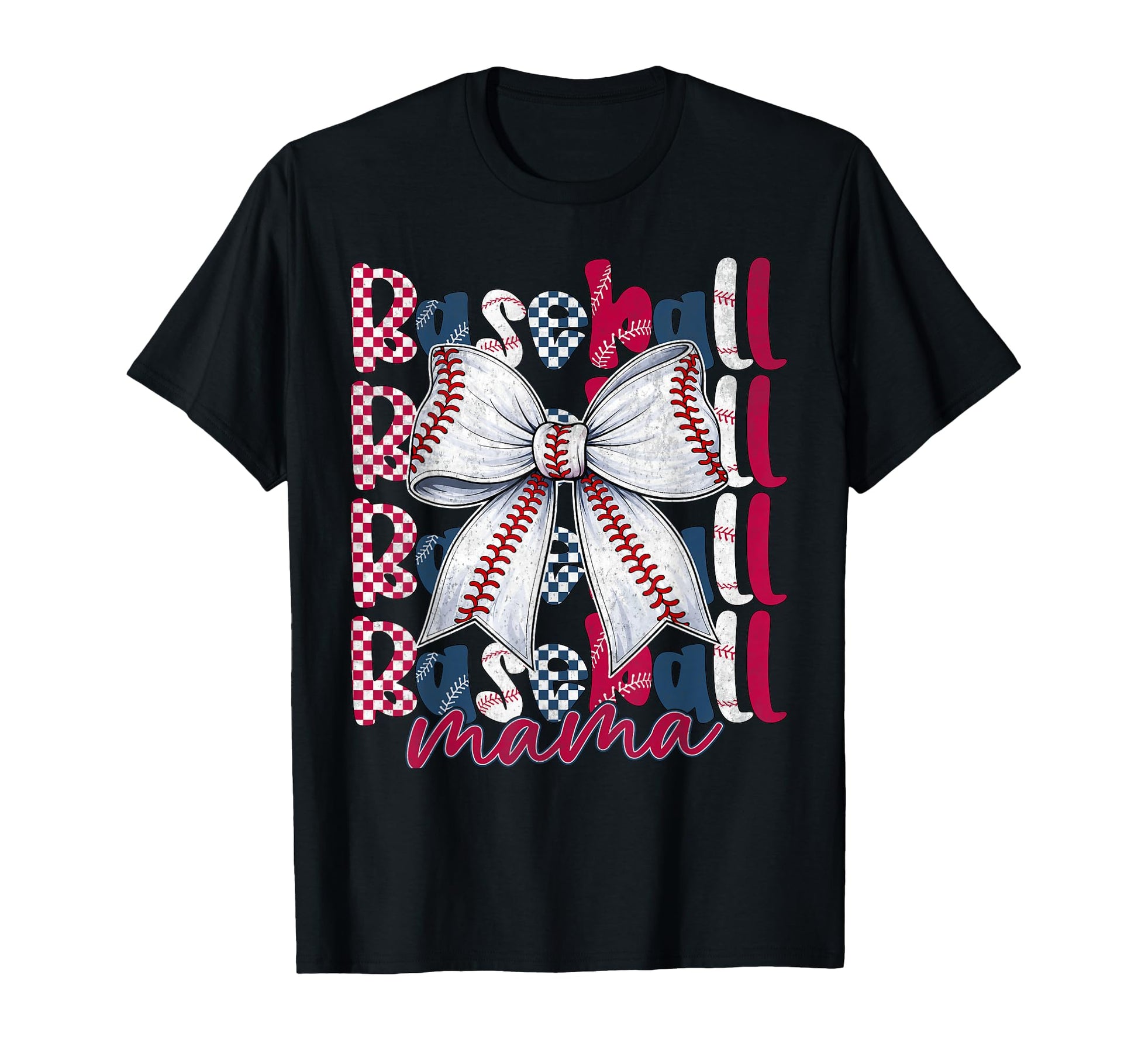 Coquette Baseball Mama Baseball Mom T-Shirt - Casual Everyday Wear Unisex - T-Shirt, Sweatshirt, Hoodie