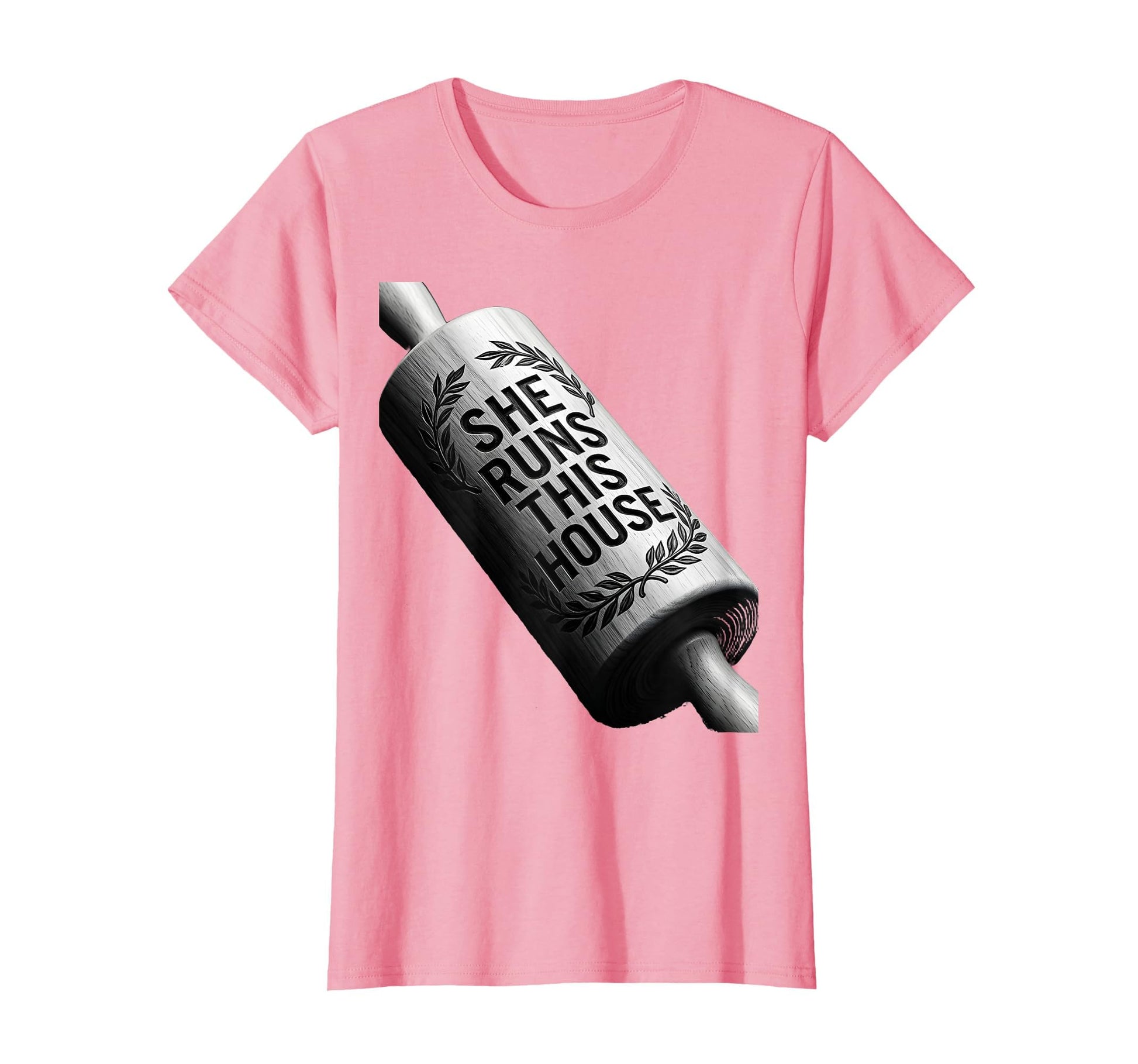 She Runs This House Funny Wife T-Shirt - Unique Graphic Men Women - T-Shirt, Sweatshirt, Hoodie