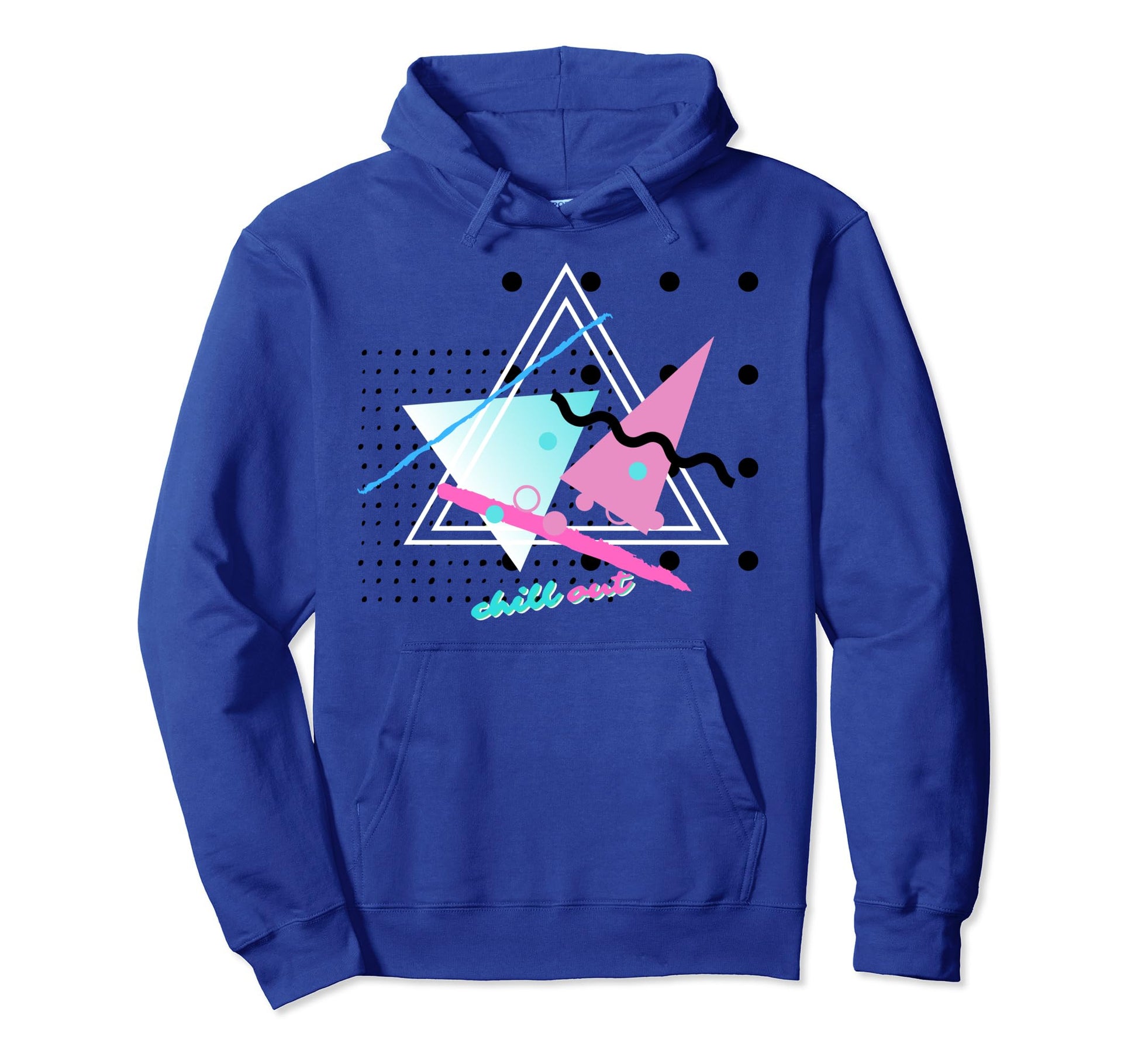 1980S Memphis Pattern Geometric Hoodie - Unique Graphic for Adults - T-Shirt, Sweatshirt, Hoodie