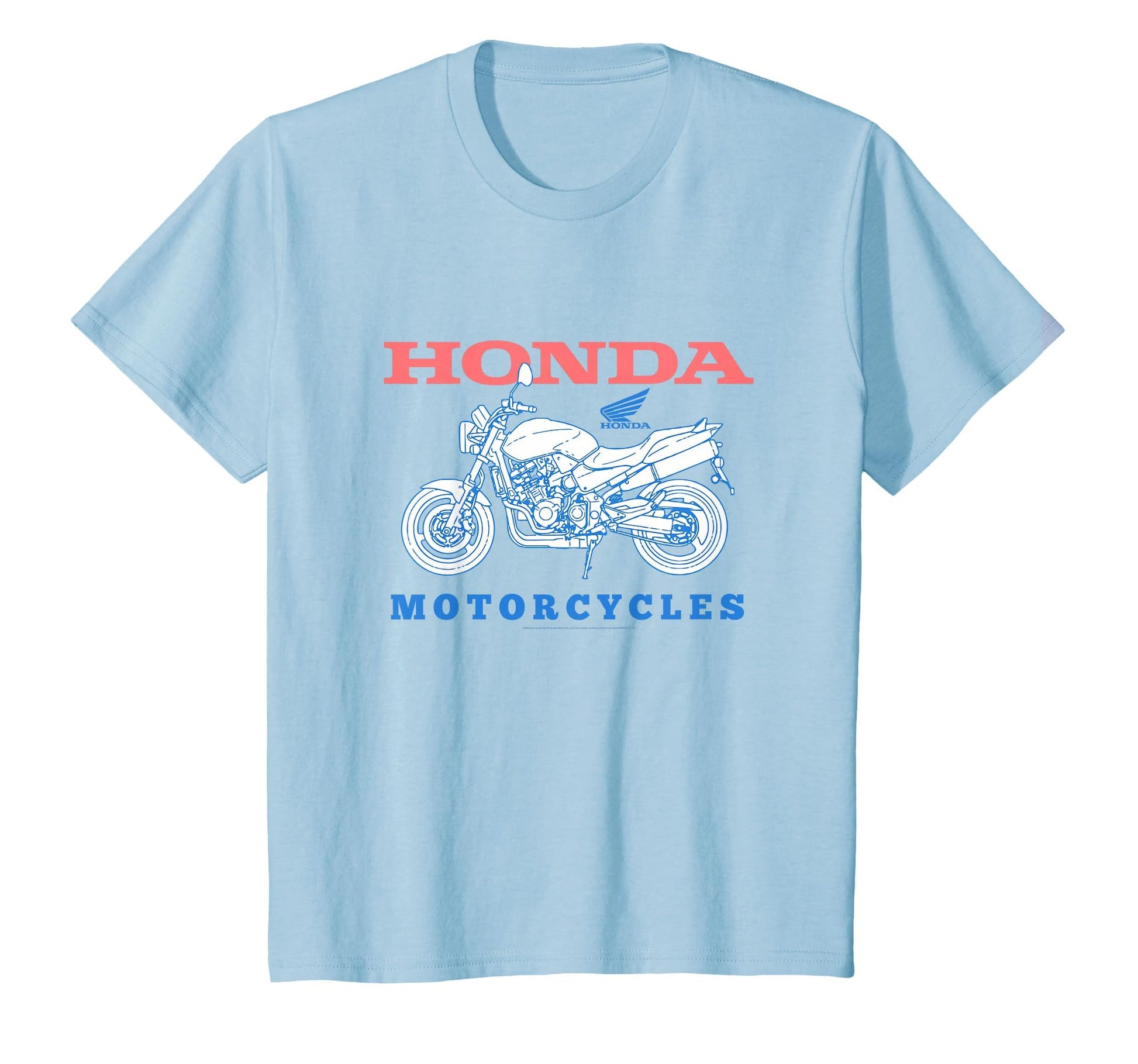 Honda Powersports Red White Blue T-Shirt - Casual Everyday Wear for Adults - T-Shirt, Sweatshirt, Hoodie