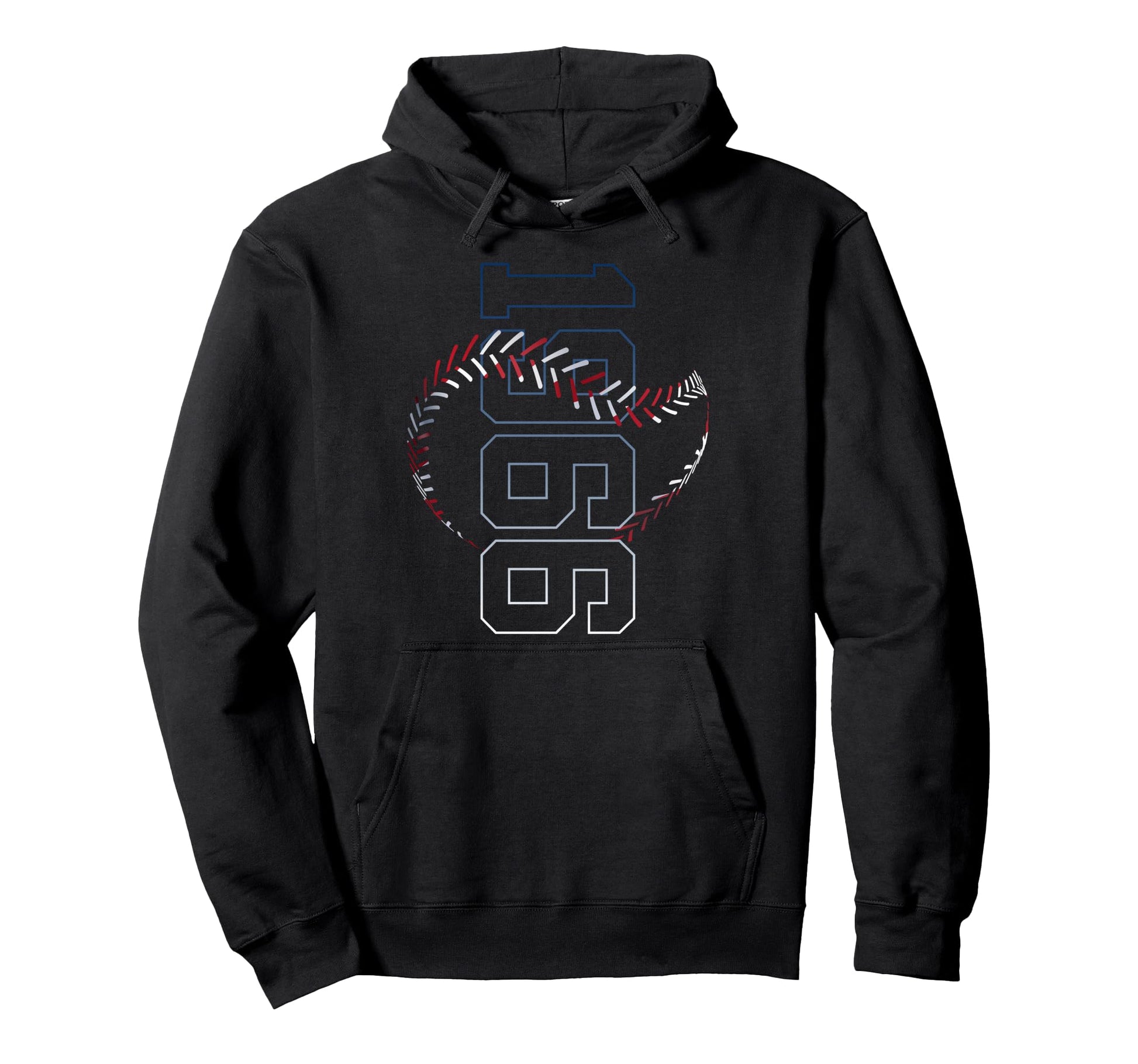 60 Years 1966 Baseball 60Th Birthday Hoodie - Minimalist Print Men Women - T-Shirt, Sweatshirt, Hoodie