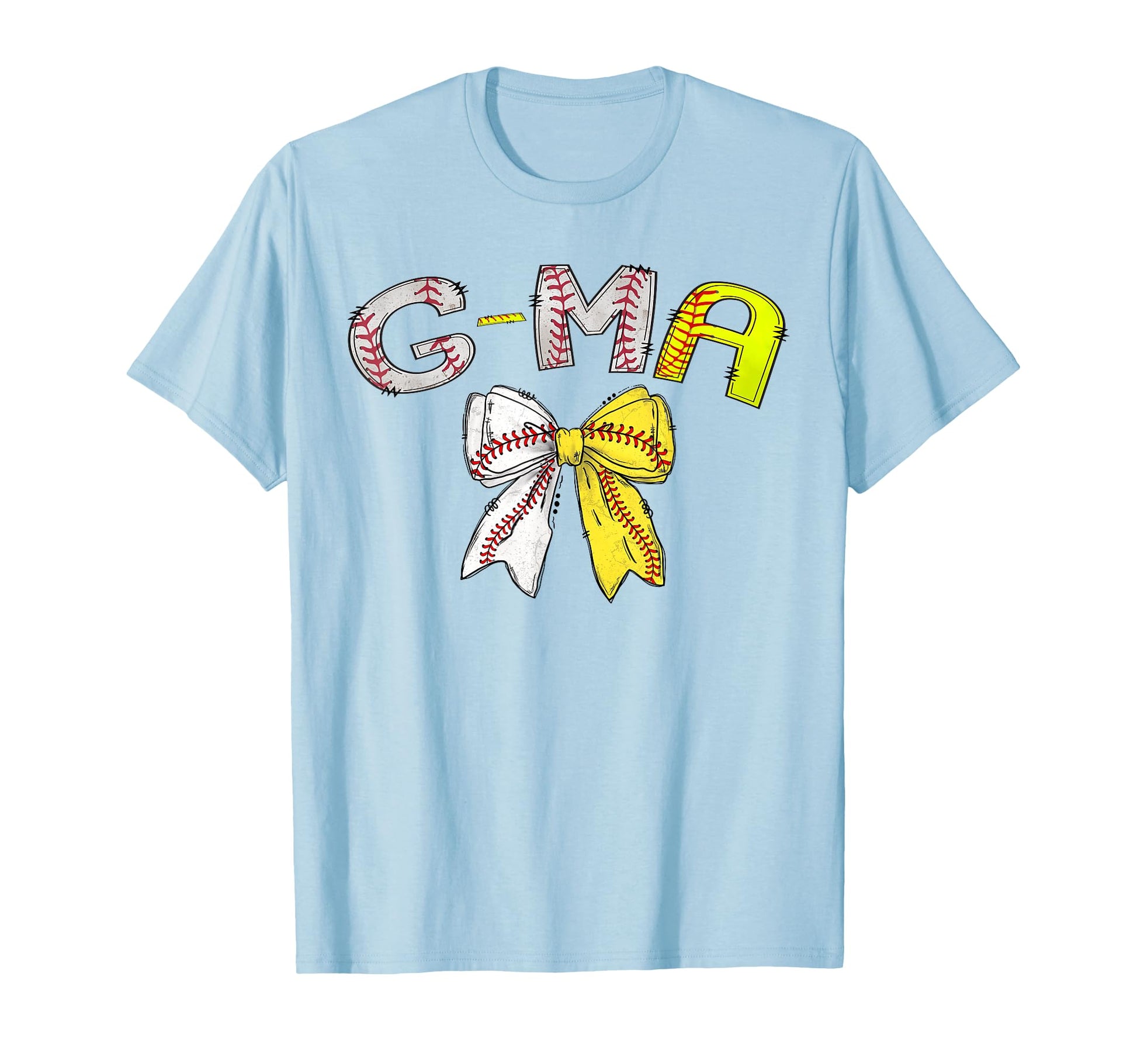 G Ma Both Half Baseball Softball T-Shirt - Casual Everyday Wear Unisex - T-Shirt, Sweatshirt, Hoodie