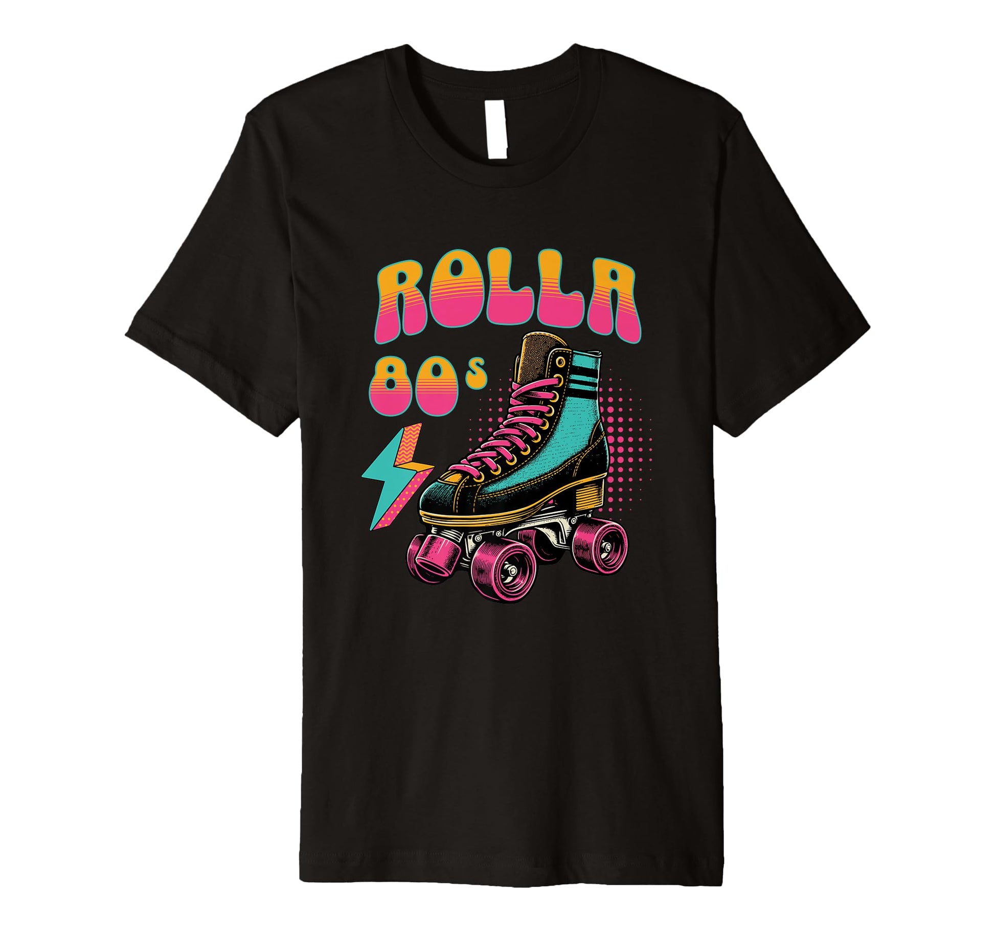 Rolla 80S Rollerskating Vibe Skate Party T-Shirt - Minimalist Print Unisex - T-Shirt, Sweatshirt, Hoodie
