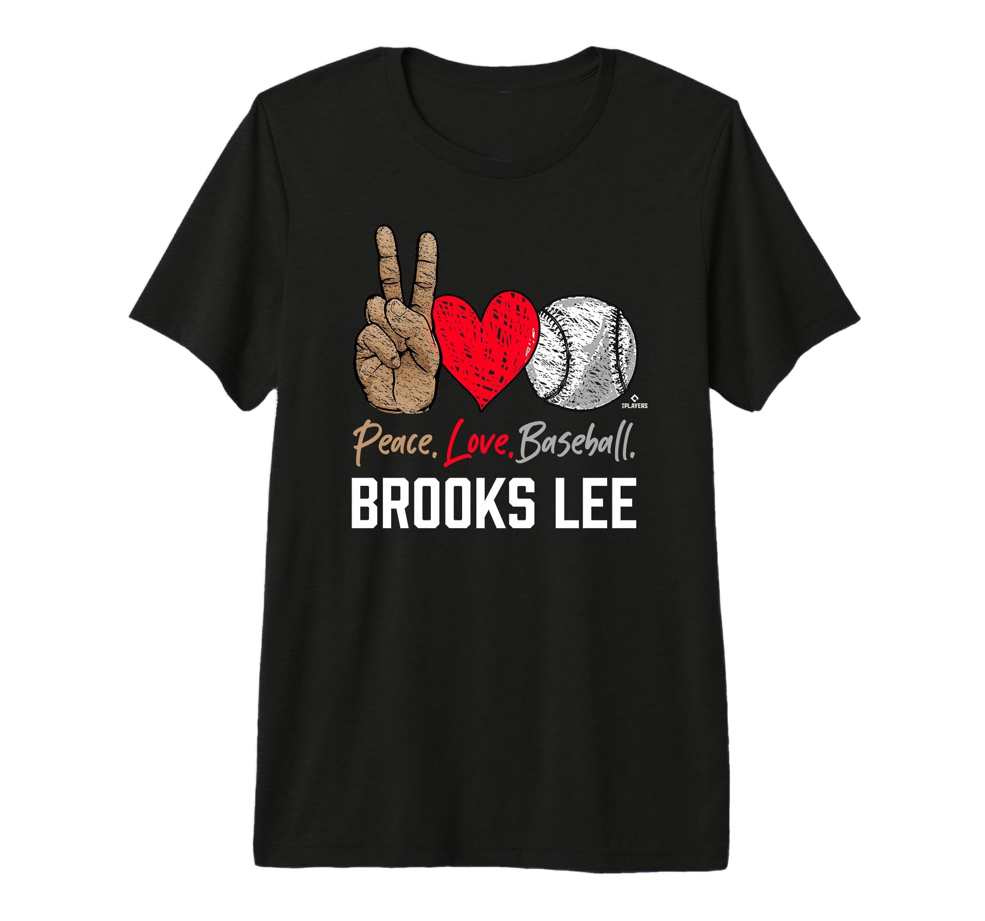 Peace Love Brooks Lee Prospect T-Shirt - Unique Graphic for Adults - T-Shirt, Sweatshirt, Hoodie