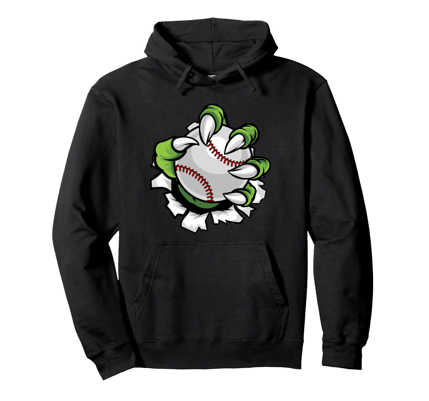 Monster Or Animal Claw Holding Hoodie - Casual Everyday Wear Unisex - T-Shirt, Sweatshirt, Hoodie
