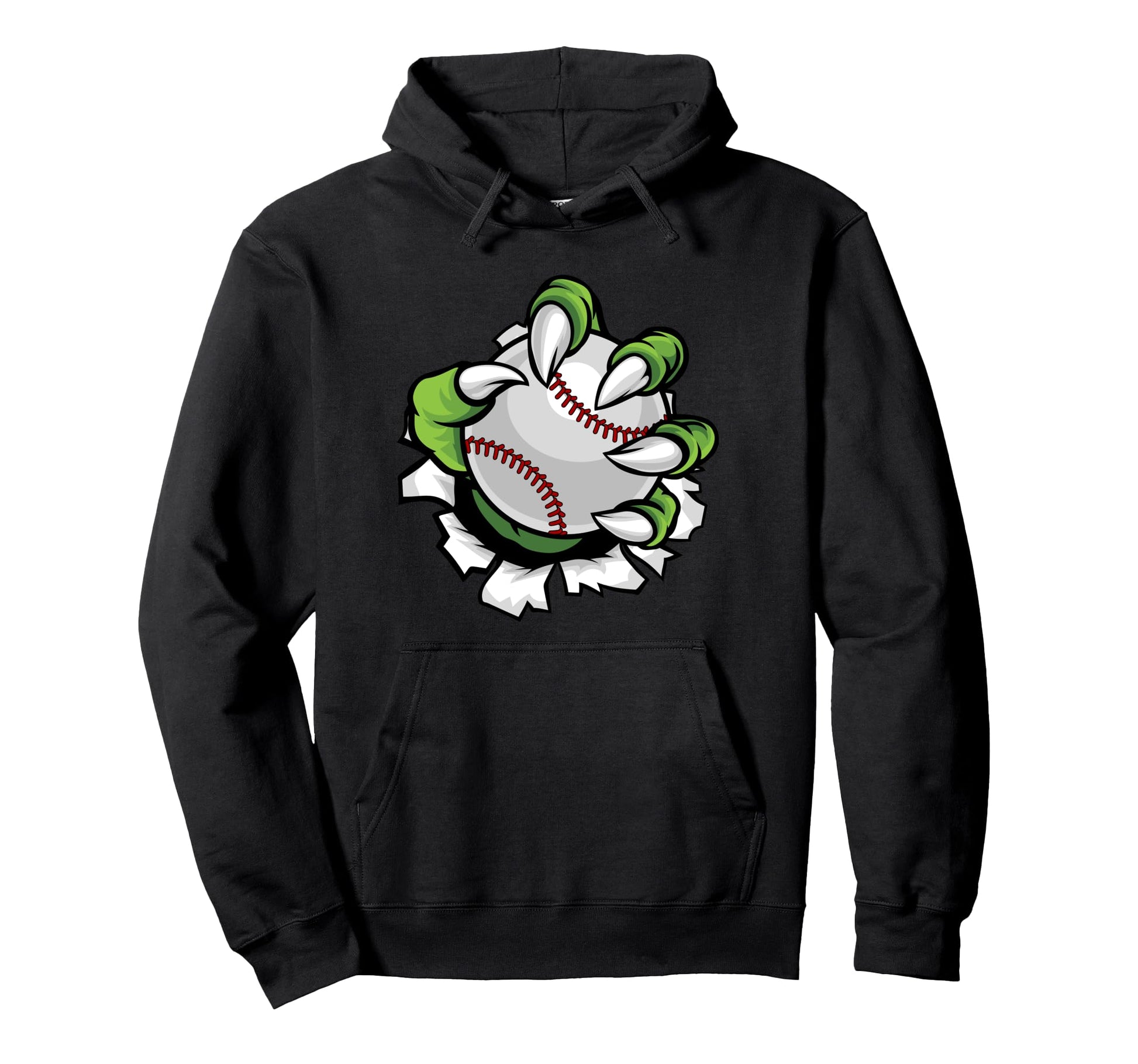 Monster Or Animal Claw Holding Hoodie - Casual Everyday Wear Unisex - T-Shirt, Sweatshirt, Hoodie