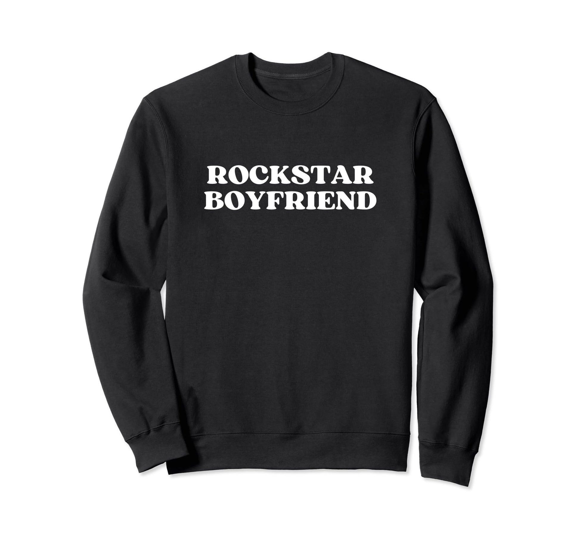 Rockstar Boyfriend Y2K Aesthetic Sweatshirt - Casual Everyday Wear Unisex - T-Shirt, Sweatshirt, Hoodie
