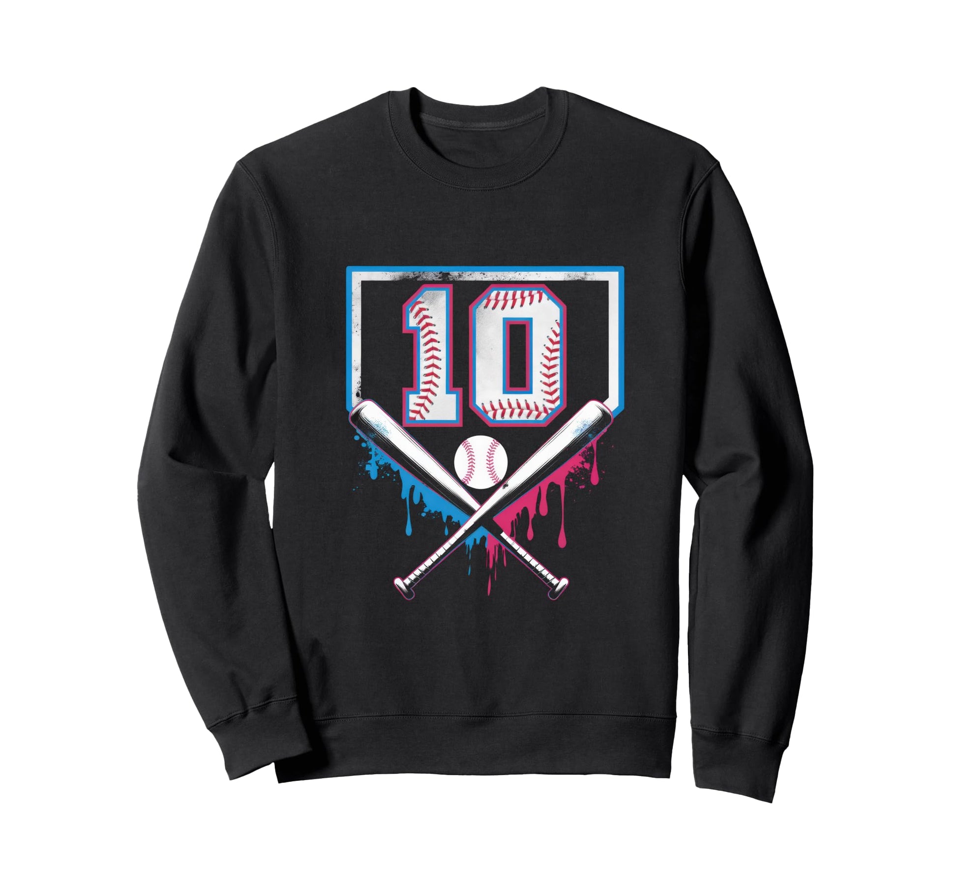 Sprinkle 10Th Birthday Baseball Sweatshirt - Streetwear Style Men Women - T-Shirt, Sweatshirt, Hoodie