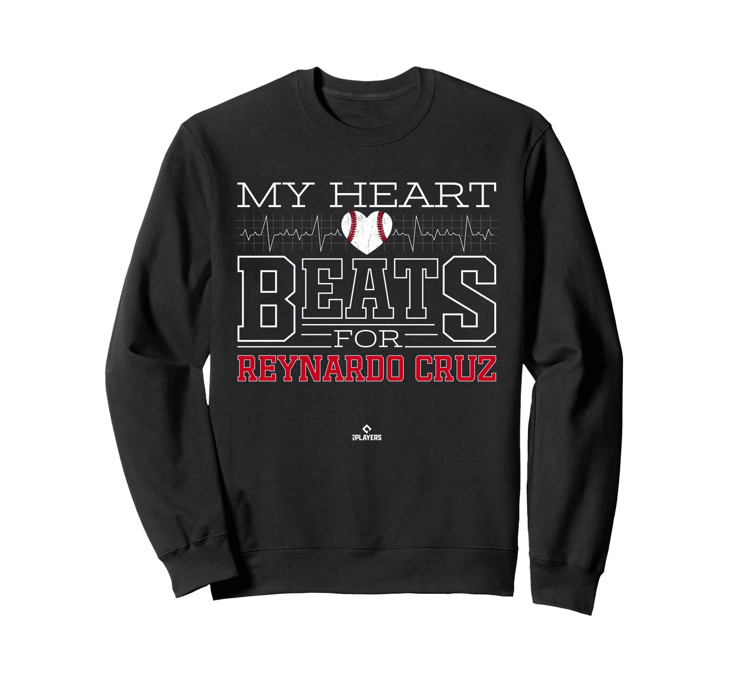 My Heart Beats Reynardo Cruz Sweatshirt - Unique Graphic for Adults - T-Shirt, Sweatshirt, Hoodie