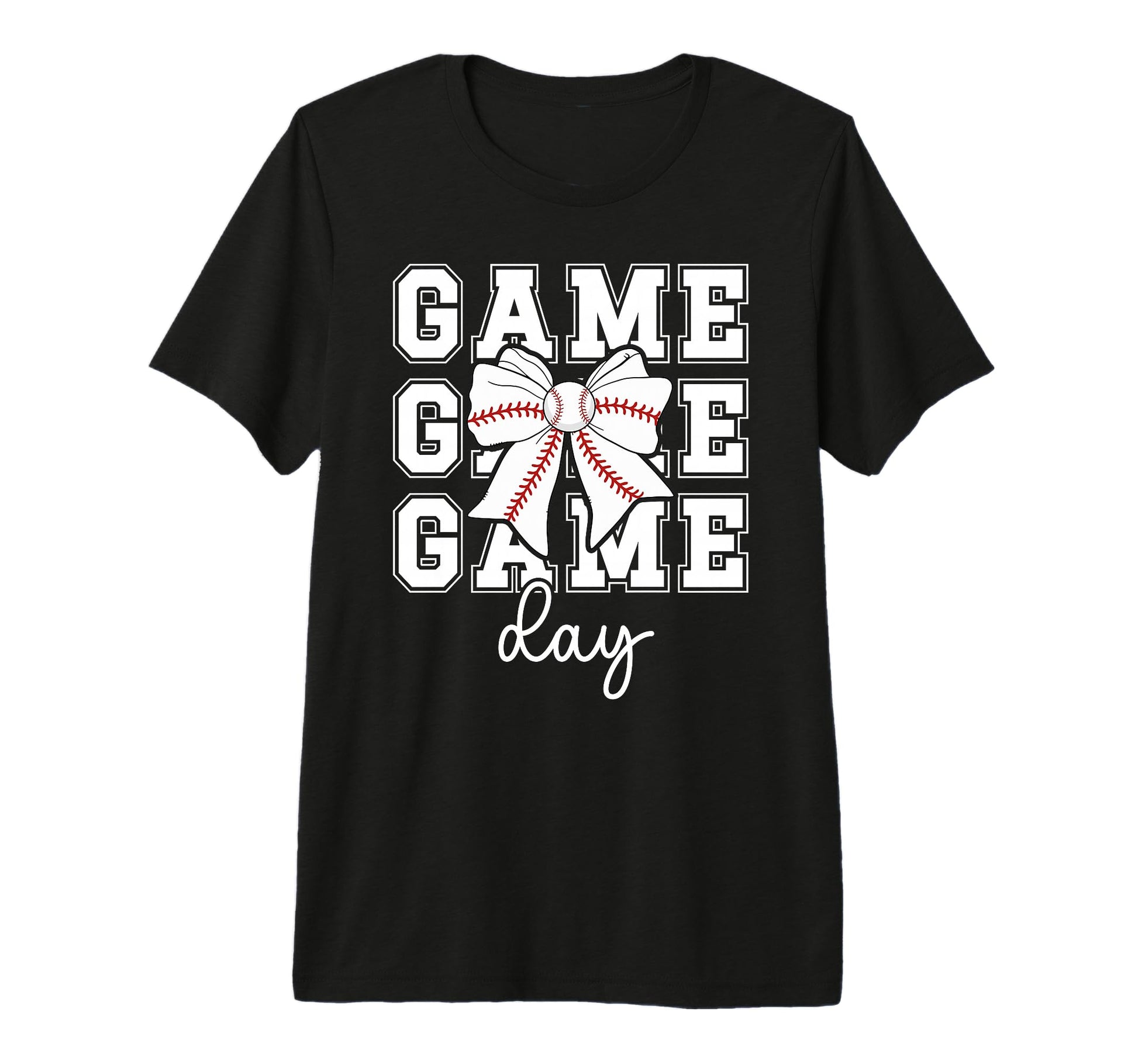Game Day Baseball Coquette Baseball Game T-Shirt - Novelty Apparel Unisex - T-Shirt, Sweatshirt, Hoodie