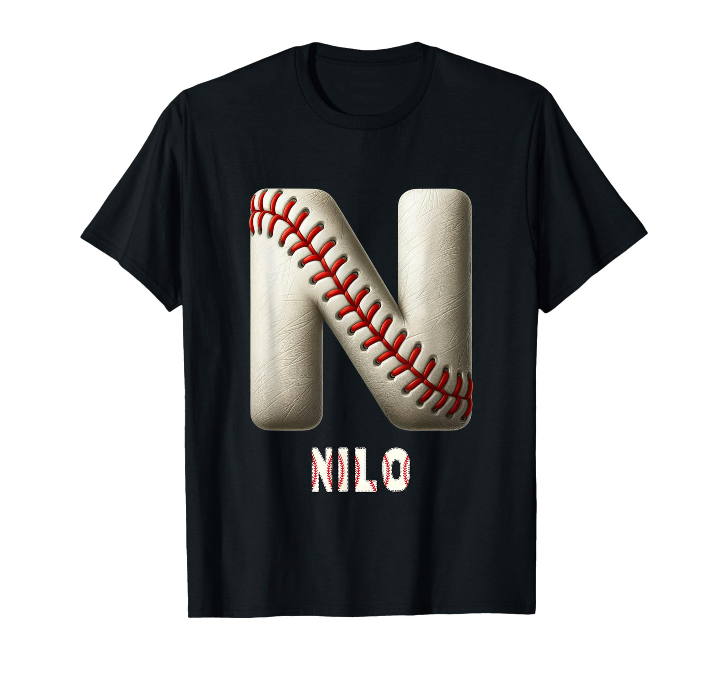 Baseball Home Run Hagen Initial T-Shirt - Aesthetic Graphic for Adults - T-Shirt, Sweatshirt, Hoodie