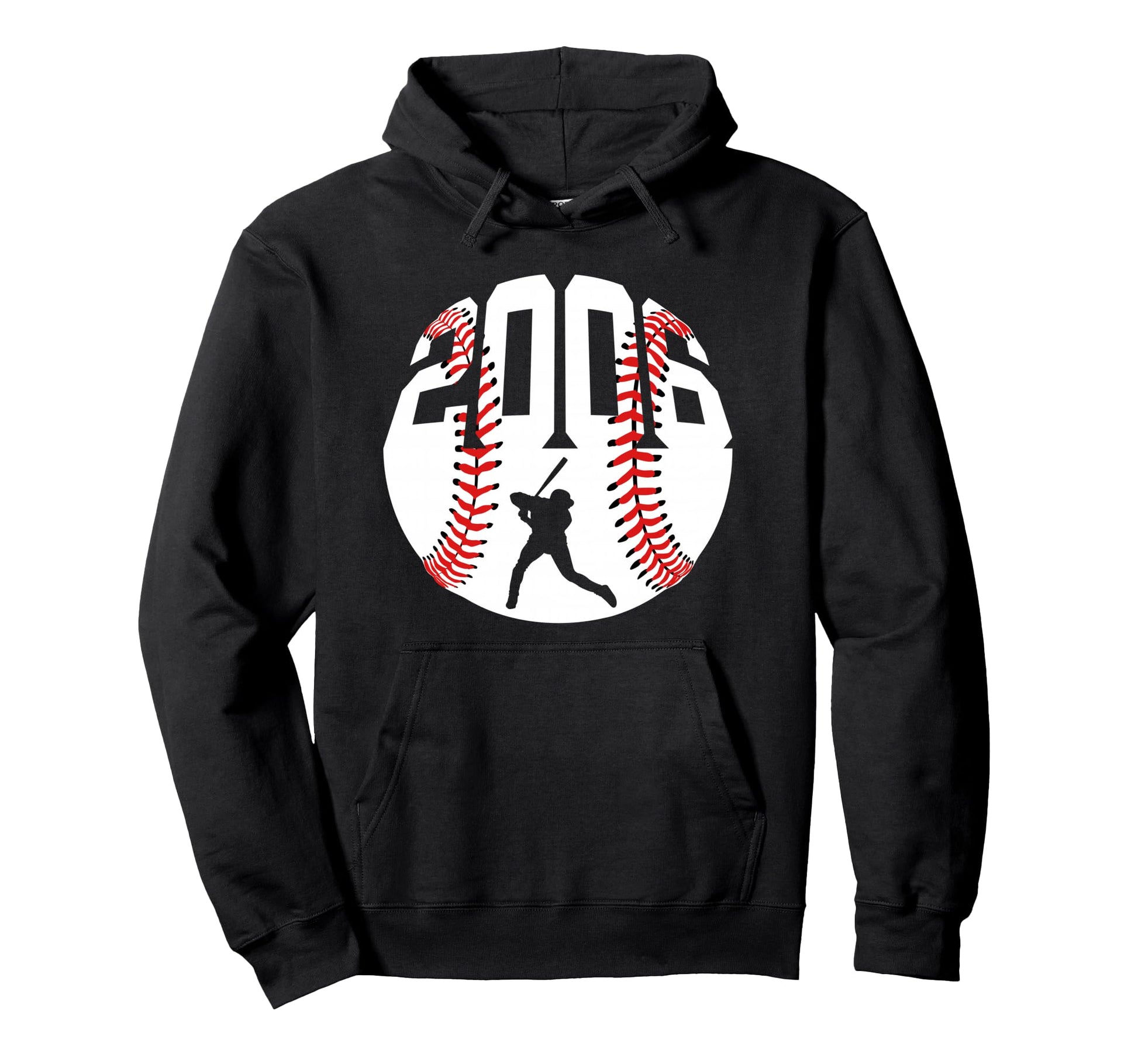 2006 Baseball 20Th Birthday Hoodie - Aesthetic Graphic for Adults - T-Shirt, Sweatshirt, Hoodie
