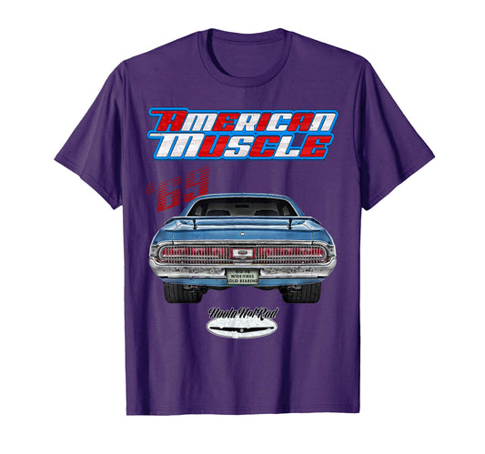 1969 Cougar Xr 7 69 Xr7 Pony Car Hoola T-Shirt - Aesthetic Graphic Unisex - T-Shirt, Sweatshirt, Hoodie