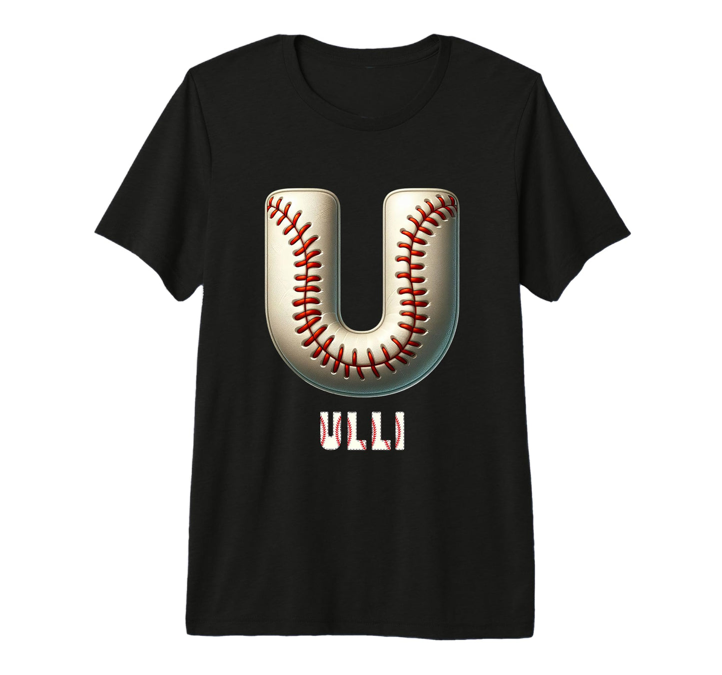 Baseball Home Run Tjark Initial T-Shirt - Minimalist Print Men Women - T-Shirt, Sweatshirt, Hoodie