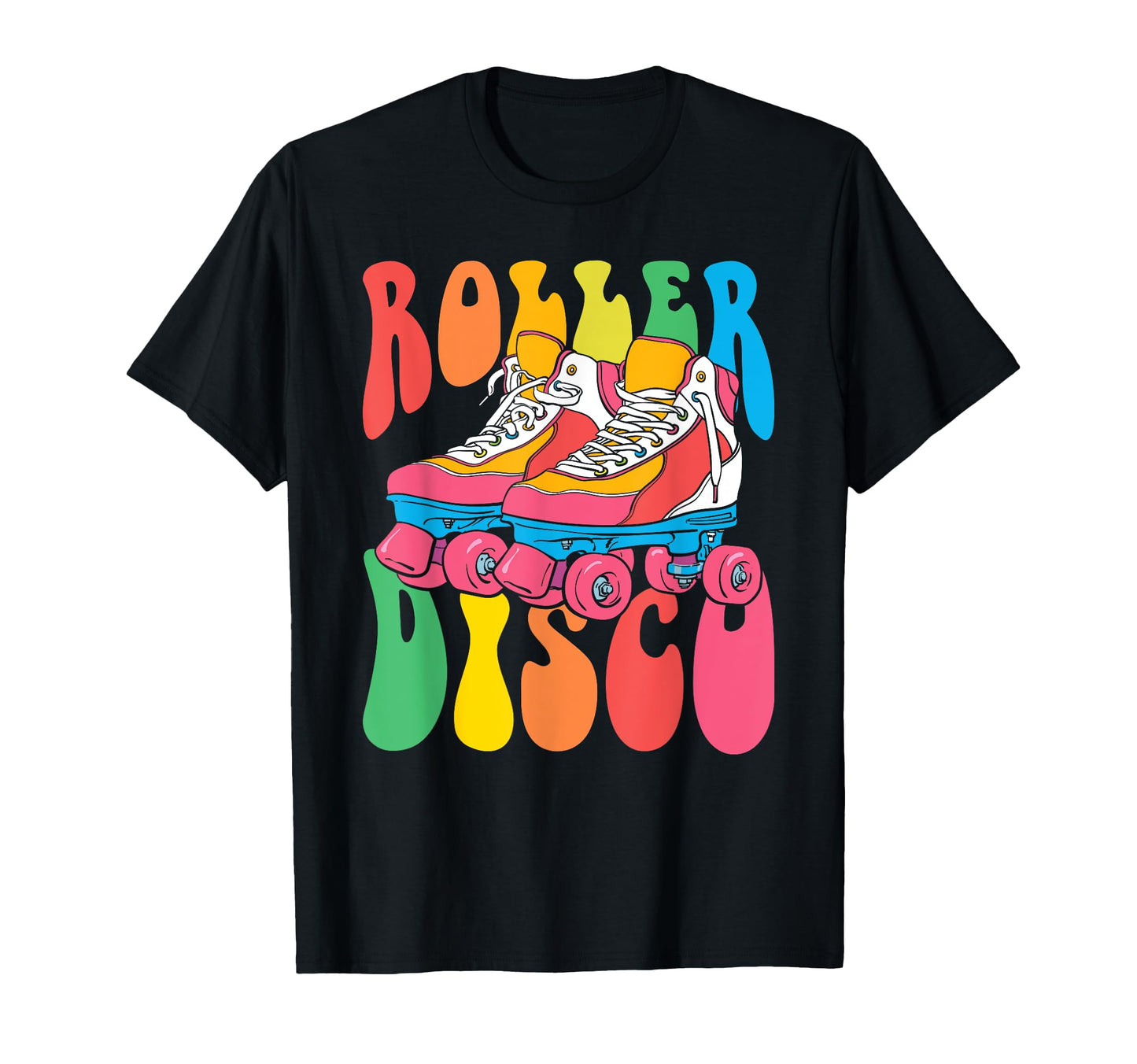 Roller Disco Seventies 70S Costume Skates T-Shirt - Trendy Graphic Unisex - T-Shirt, Sweatshirt, Hoodie