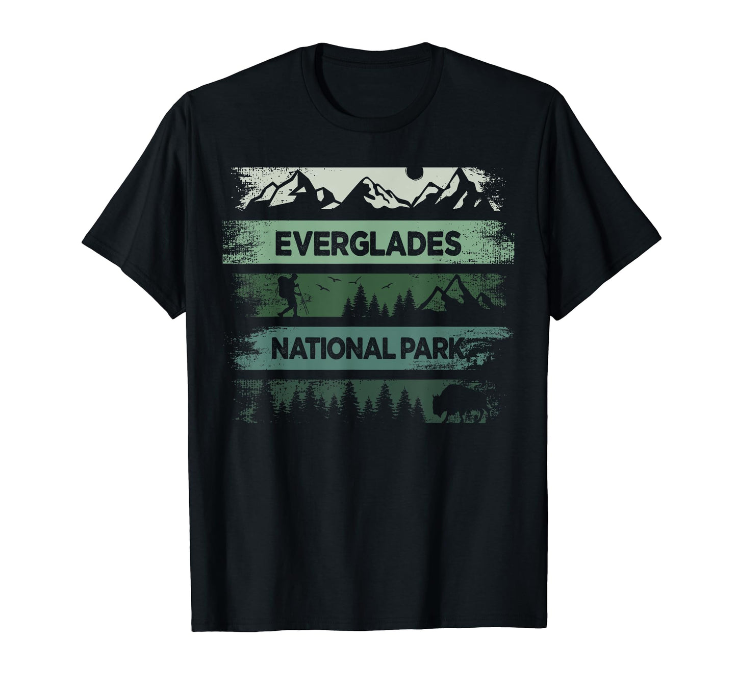 Everglades National Park Us T-Shirt - Casual Everyday Wear for Adults - T-Shirt, Sweatshirt, Hoodie