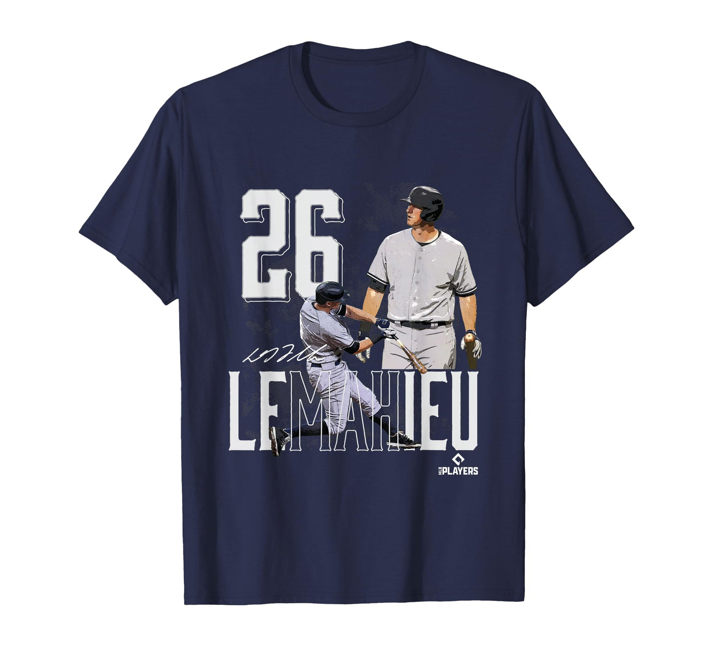 Dj Lemahieu New York Baseball Players T-Shirt - Custom Art Print Men Women - T-Shirt, Sweatshirt, Hoodie