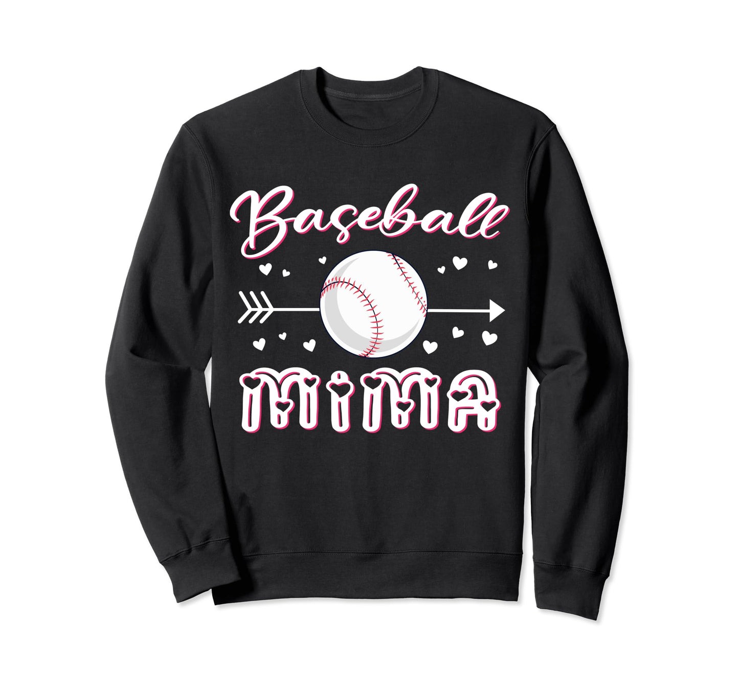 Baseball Mima Baseball Sport Lover Sweatshirt - Streetwear Style Unisex - T-Shirt, Sweatshirt, Hoodie